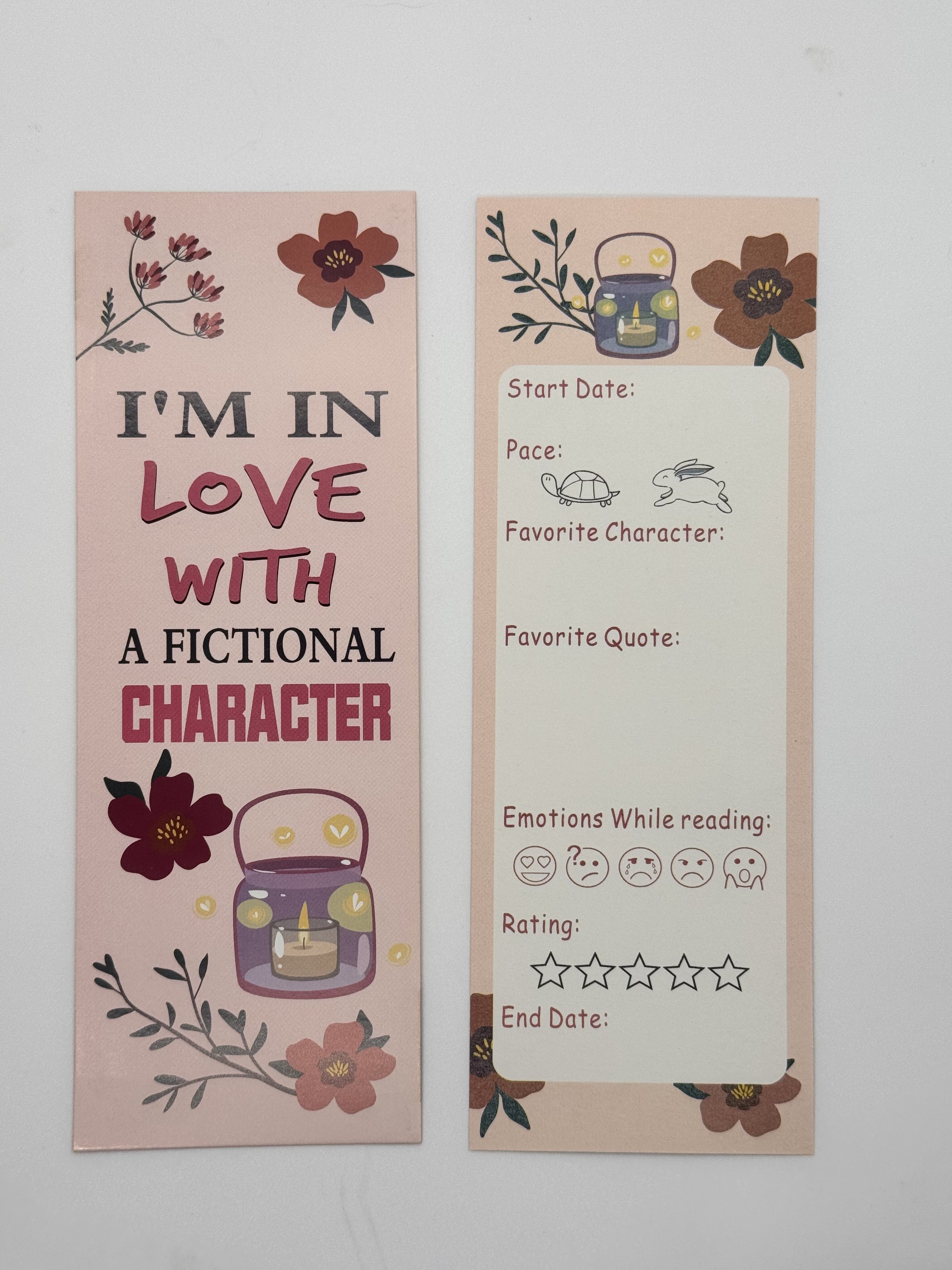 In Love With Paper Bookmark
