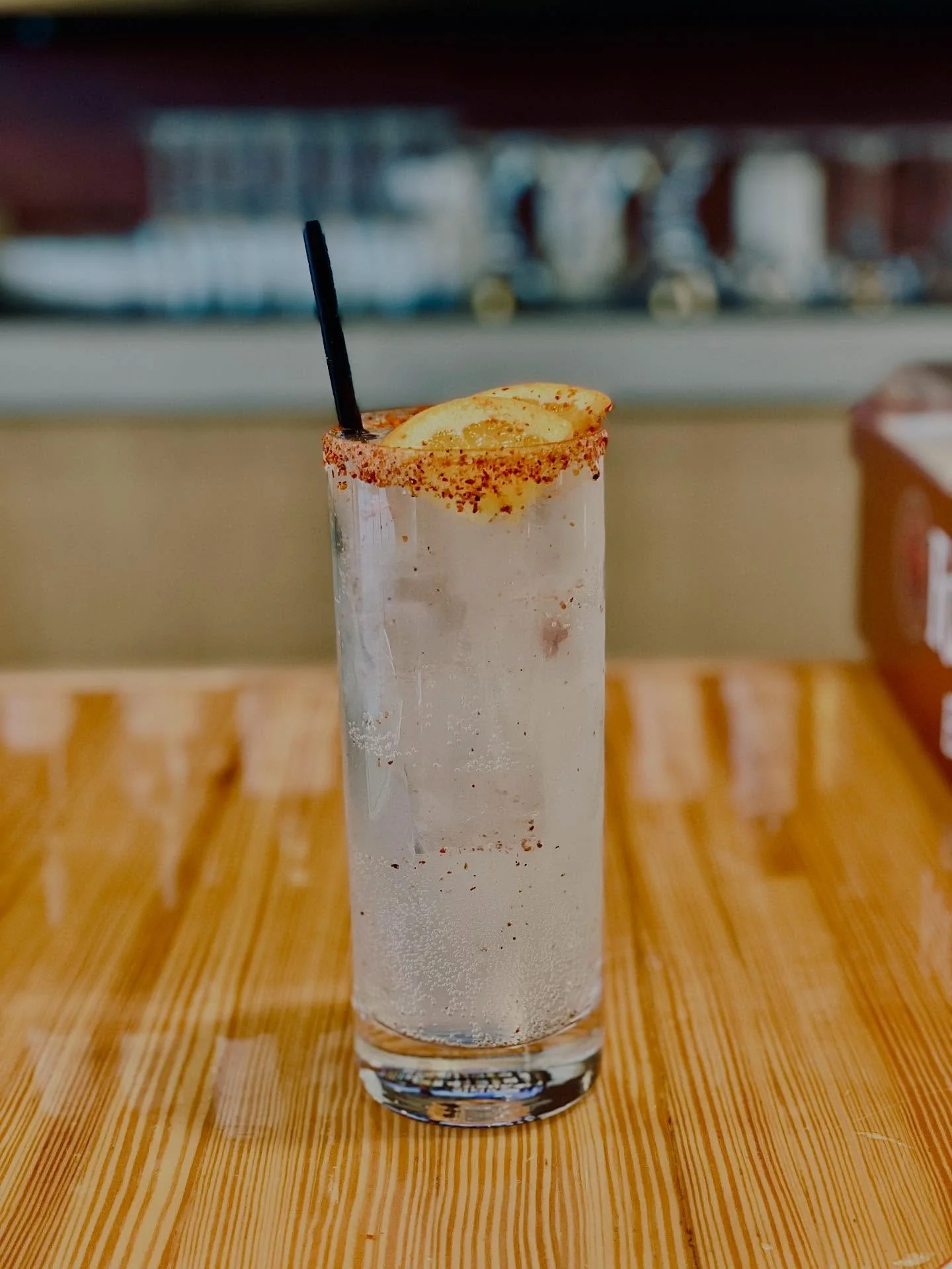 Meet your new patio favorite. 🌵🍊

Our Cactus Water is bright, citrusy, and just the right amount of kick &mdash; made with our friends over at @highdesertvodka Cactus Vodka, fresh lime, Rambler, orange, and a sprinkle of Taj&iacute;n to tie it all 