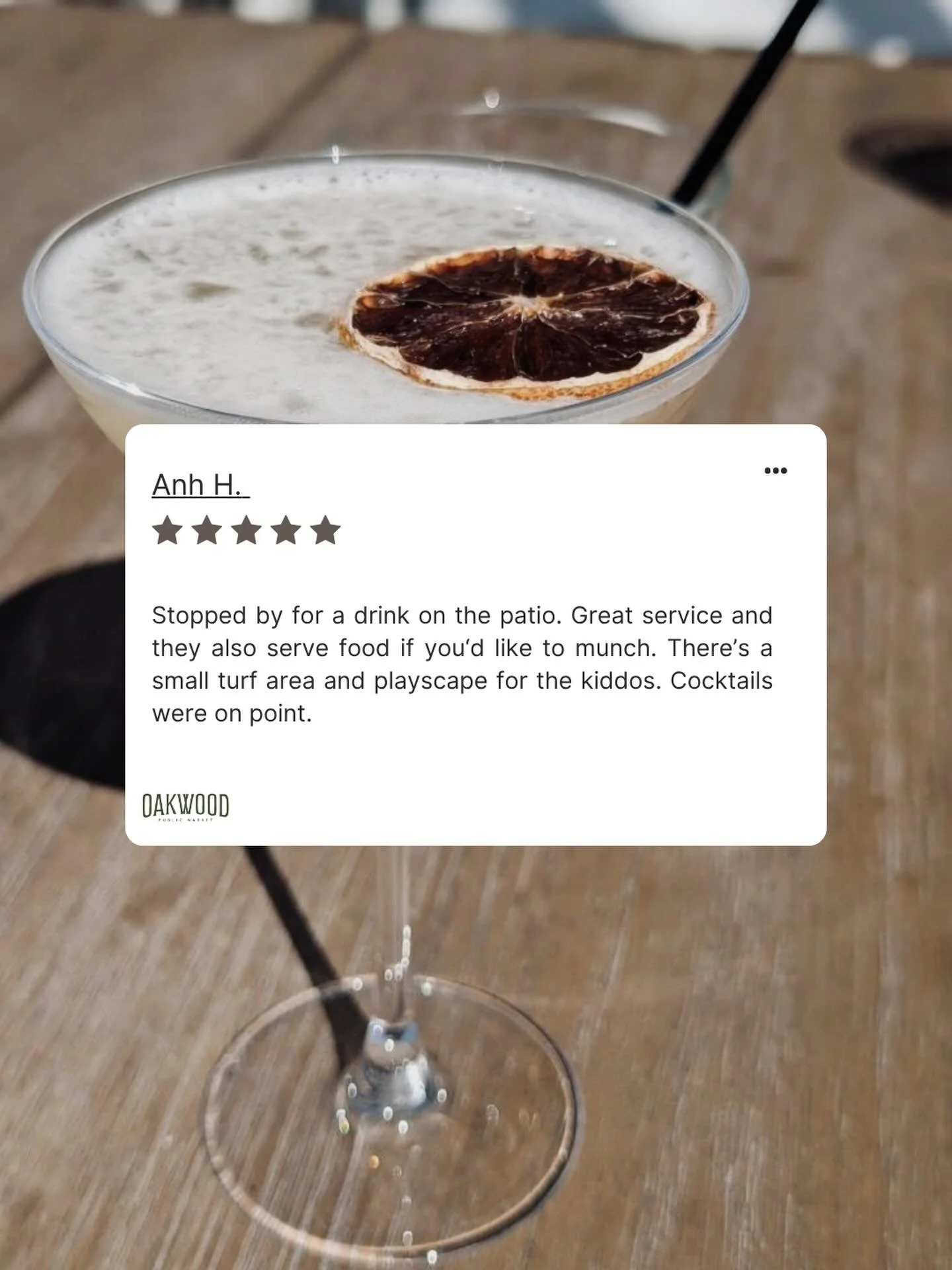 Patio drinks, happy kids, and cocktails that don&rsquo;t miss. 🍹🌿

See you on the patio. 🌅