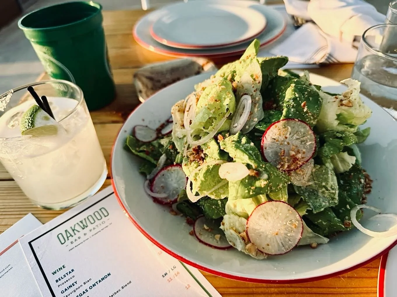 Spring calls for salads. 🥗 

Fresh, light, and best enjoyed on the patio. 🌿