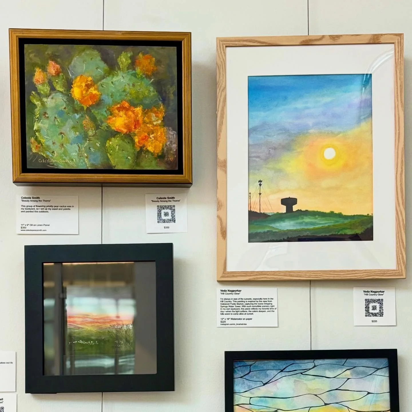 Now on view in the Jackalope Room. 🎨 

Our latest exhibit is now on view in the Jackalope Room, featuring work from 10 local artists. Each piece is available for purchase &mdash; simply scan the QR code when you visit.

The exhibit runs from April 2