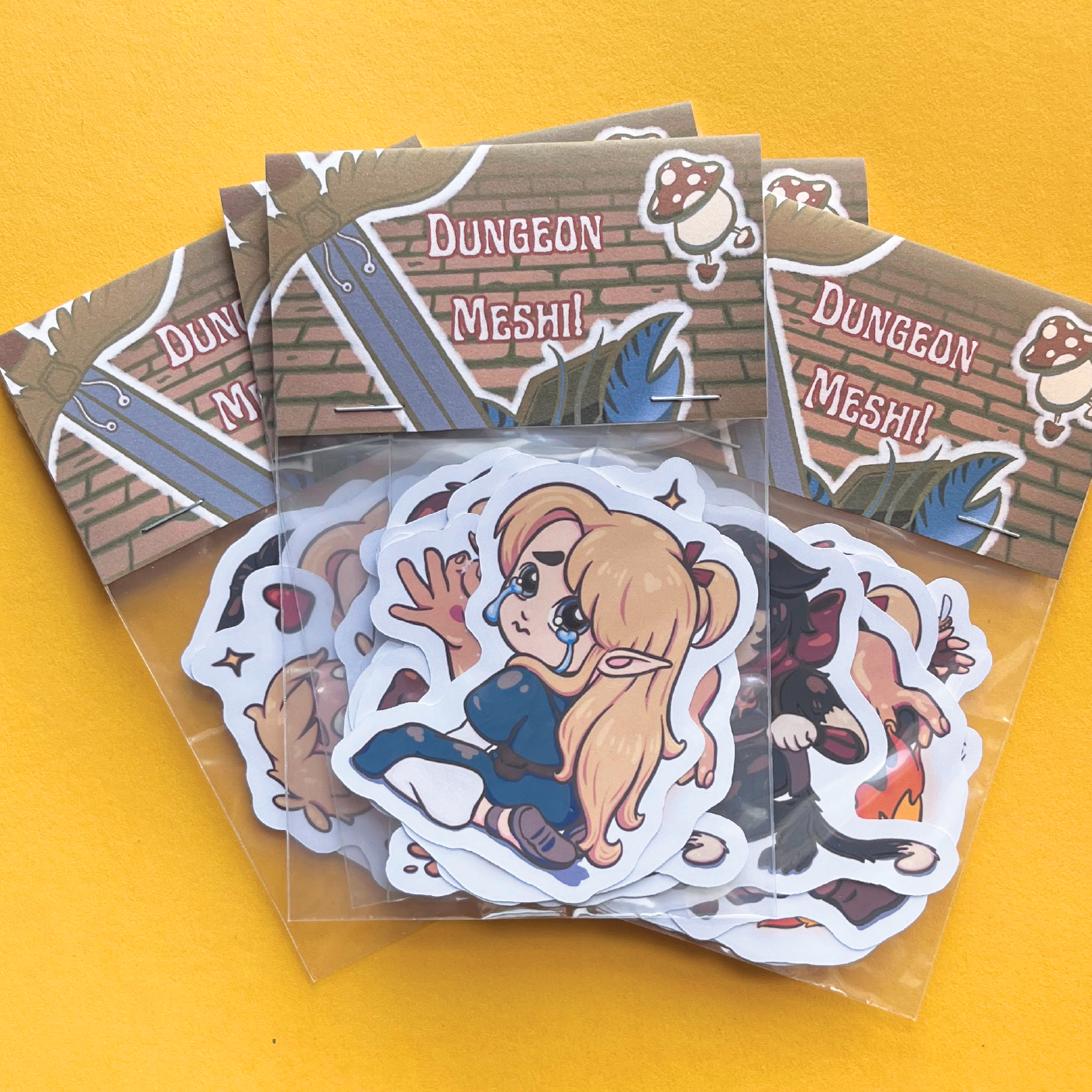 Dungeon Food Sticker Pack