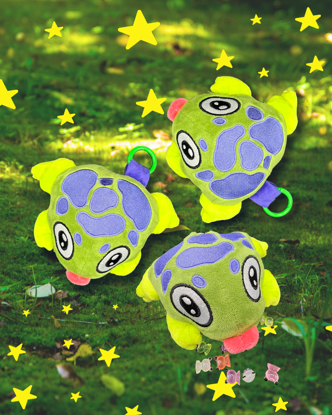Plush Froggie Bag Charm