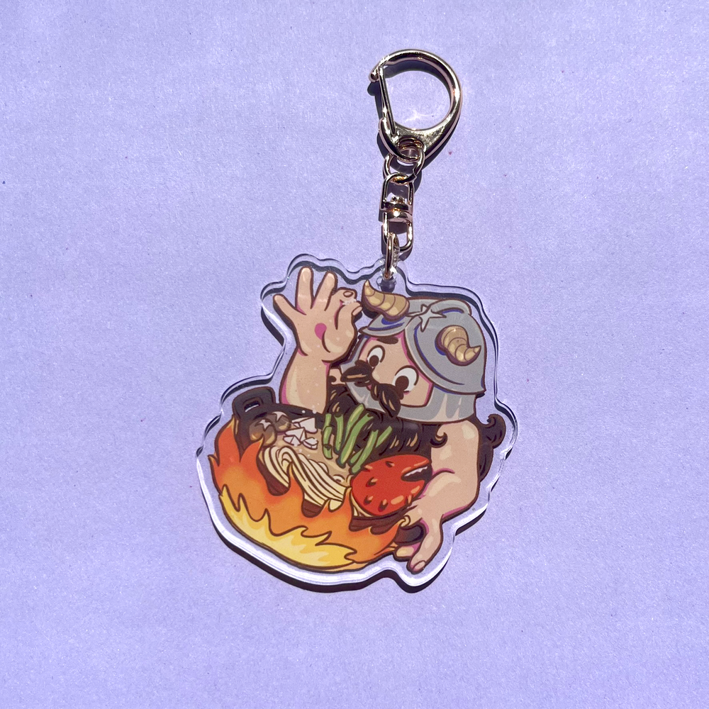 Dungeon Chef Keychain — Frogdust Productions