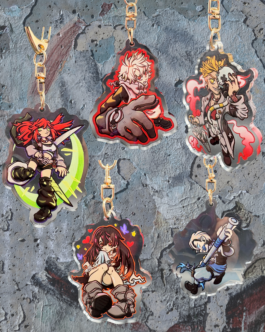 Gachiakuta Acrylic Keychains