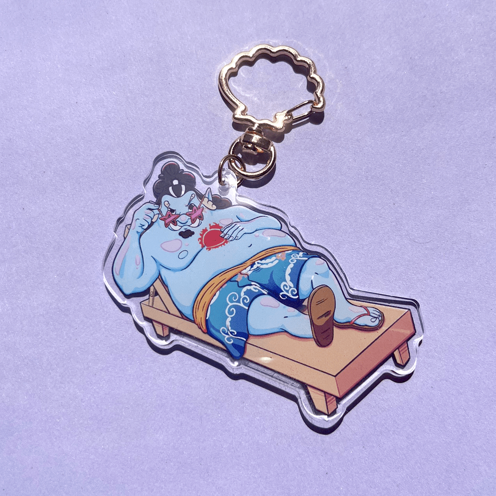 Fishman Anime Keychain — Frogdust Productions