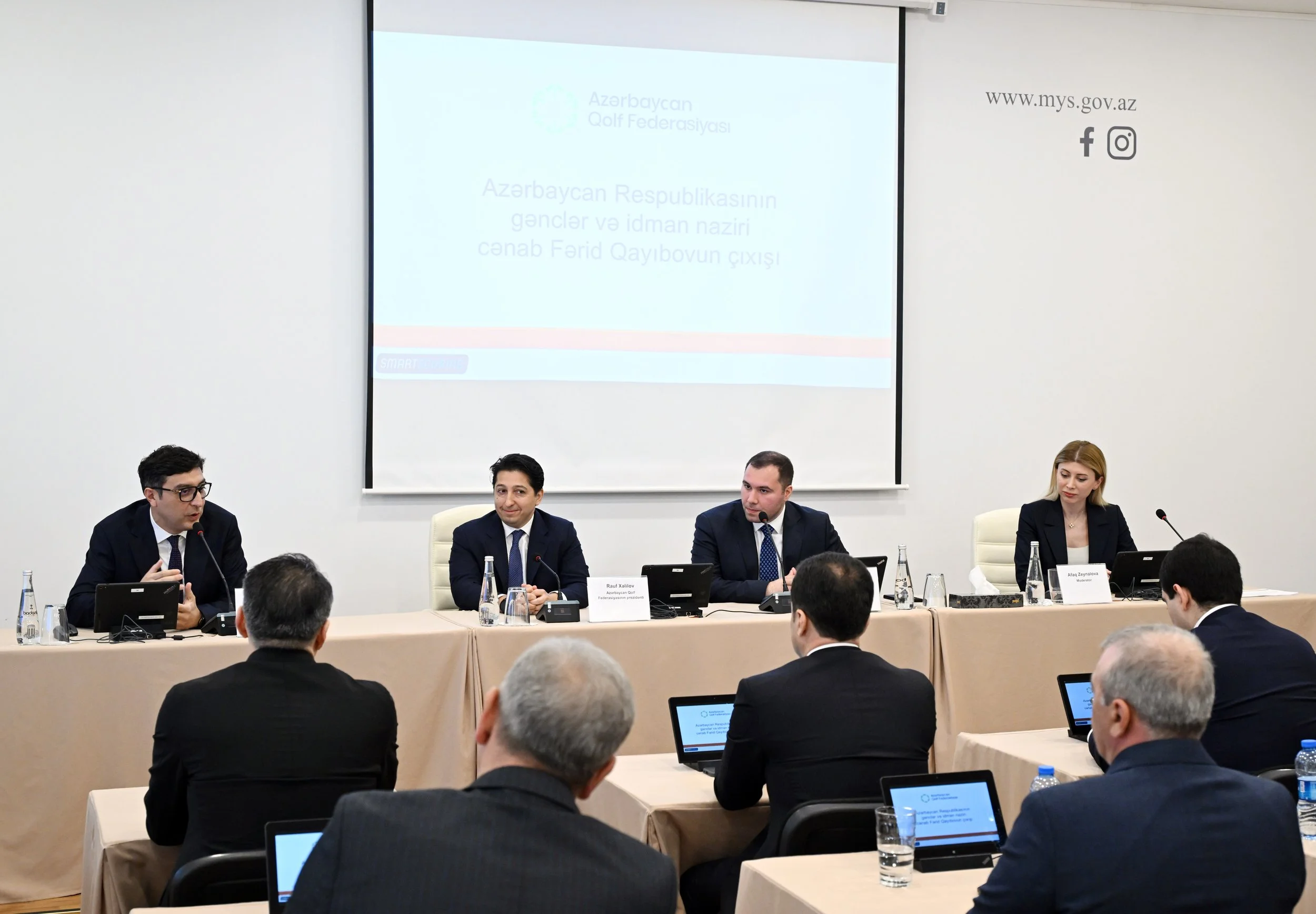 Mr.Rauf Khalilov was re-elected as President of the Azerbaijan Golf Federation