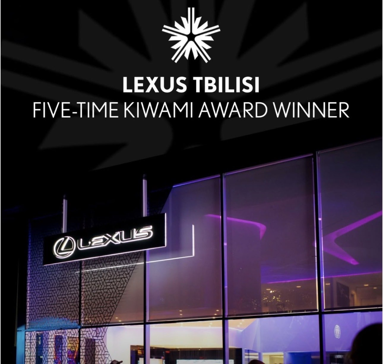 Lexus Tbilisi has been awarded Lexus Kiwami Award for fifth time