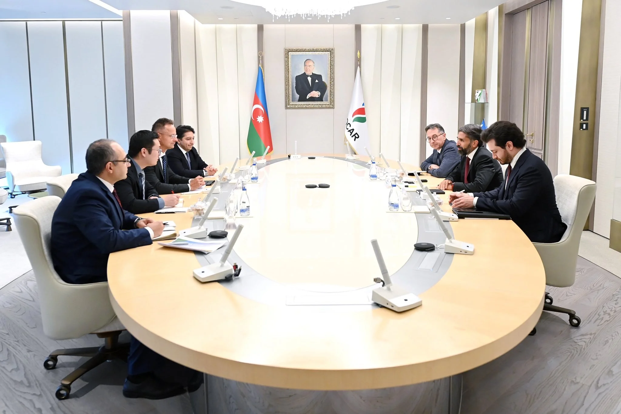 Mr. Peter Szijjártó - Head of Foreign Relations and New Business Development at BYD, visited Baku as part of his business trip.