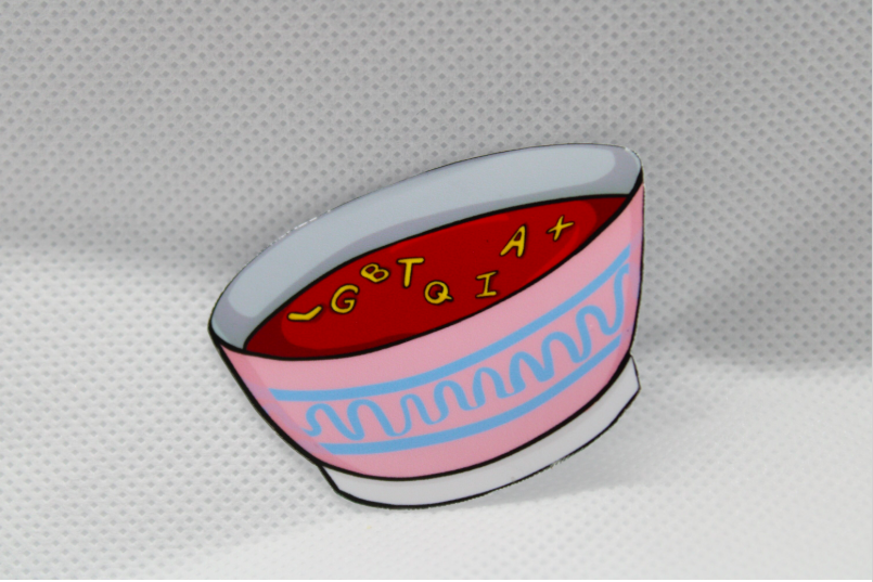 LGBT+ Soup Sticker