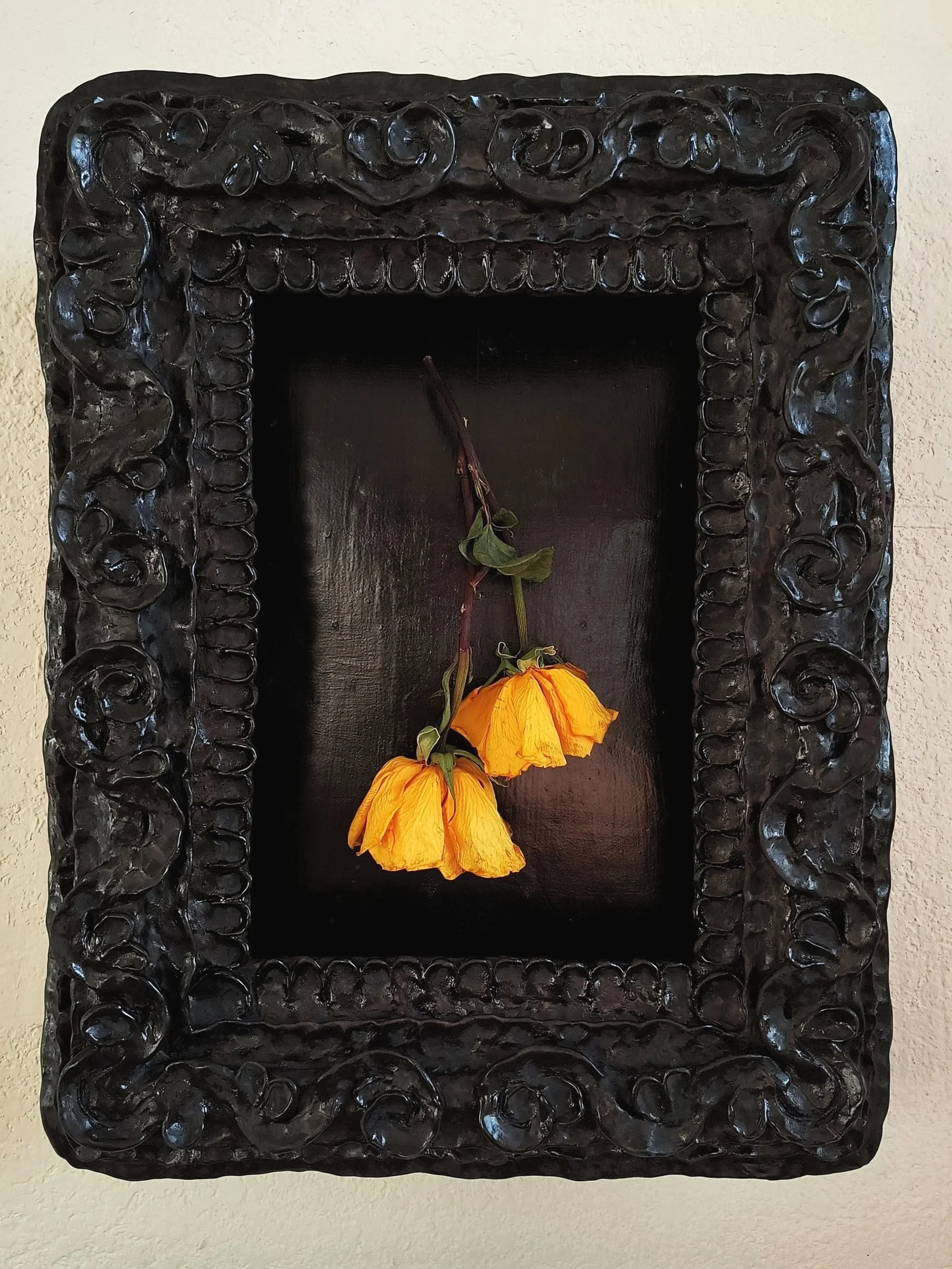 For the Sake of a Dying Friendship, read earthenware, 20x16x5in, 2025