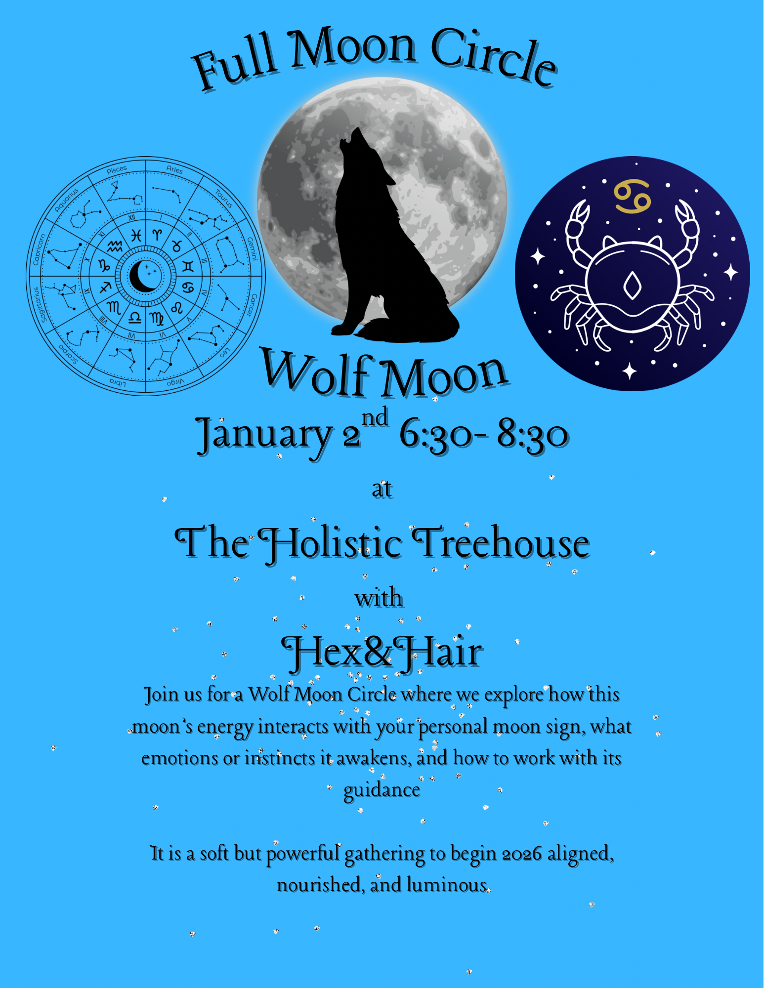 Full Wolf Moon in Cancer Workshop by Jennie Tack