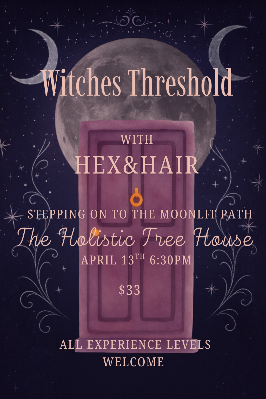 Witchlings Threshold: Stepping onto the moonlit path w/ Jennie Tack 