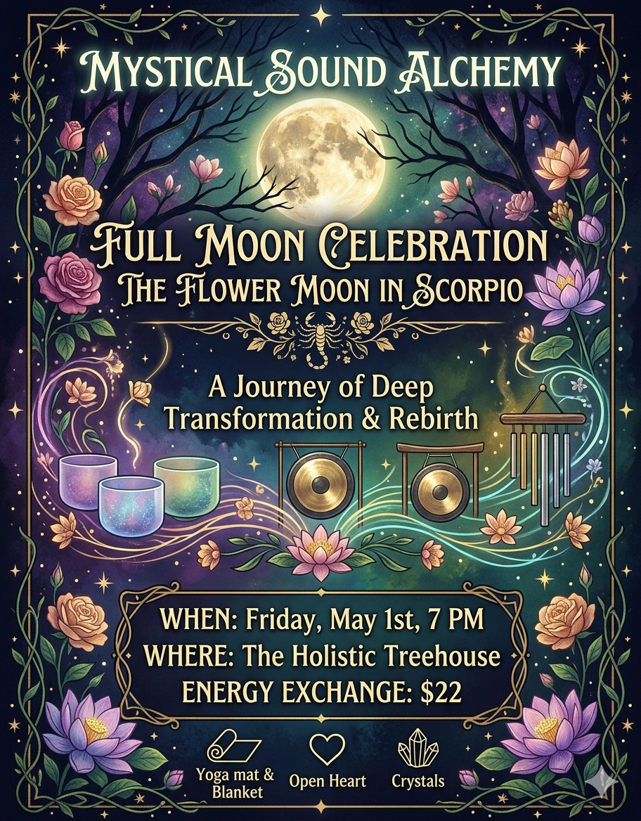 FULL MOON Sound Alchemy Journey by Amy Smithers