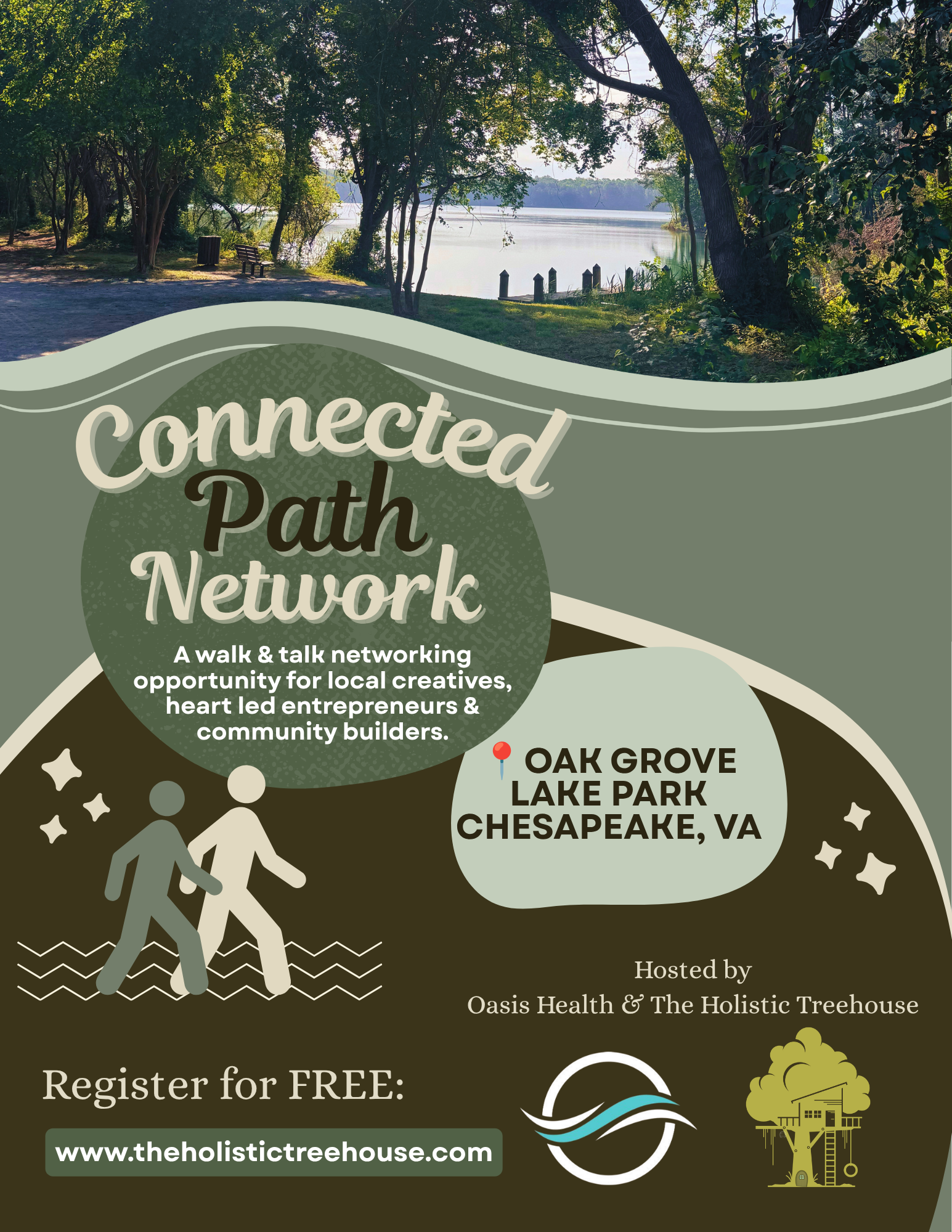 Connected Path Network with The Holistic Treehouse &amp; Oasis Health