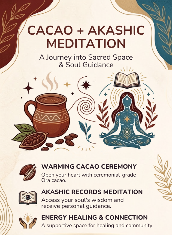 Cacao + Akashic Meditation with Megan Feken 