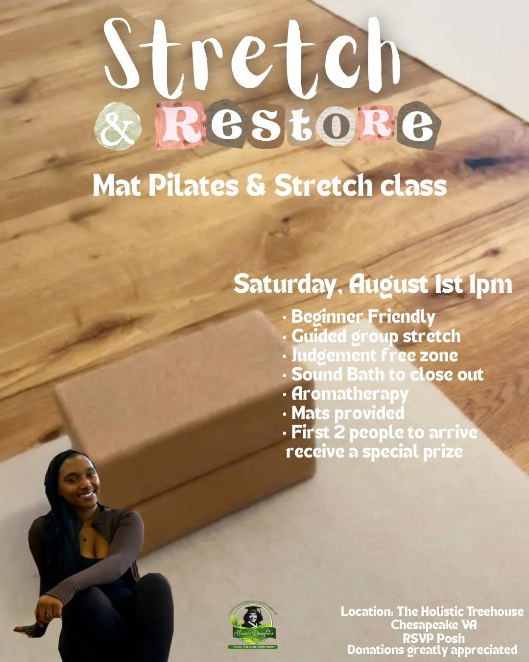 Stretch &amp; Restore Mat Pilates with Lysi