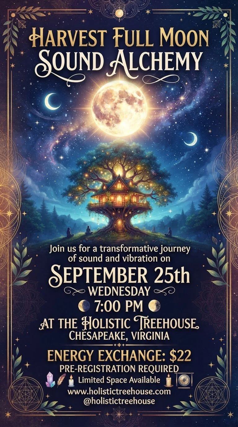 Harvest Moon Sound Alchemy Journey by Amy Smithers