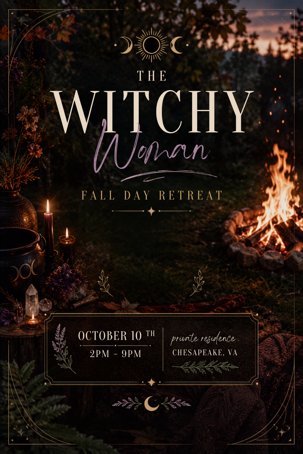 The Witchy Woman Fall Day Retreat