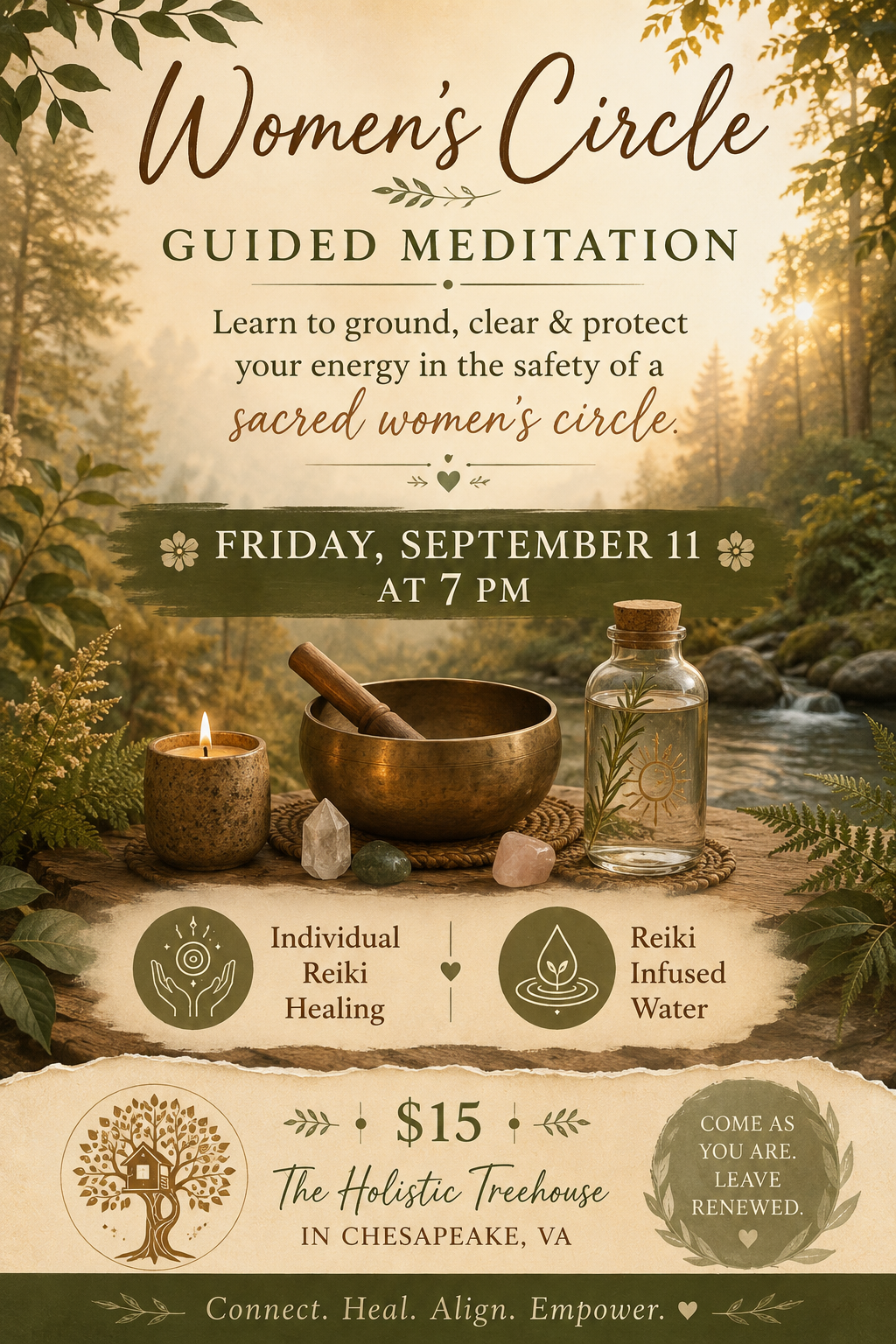 Women’s Meditation Circle with Jacqueline Van Auken Coulborn