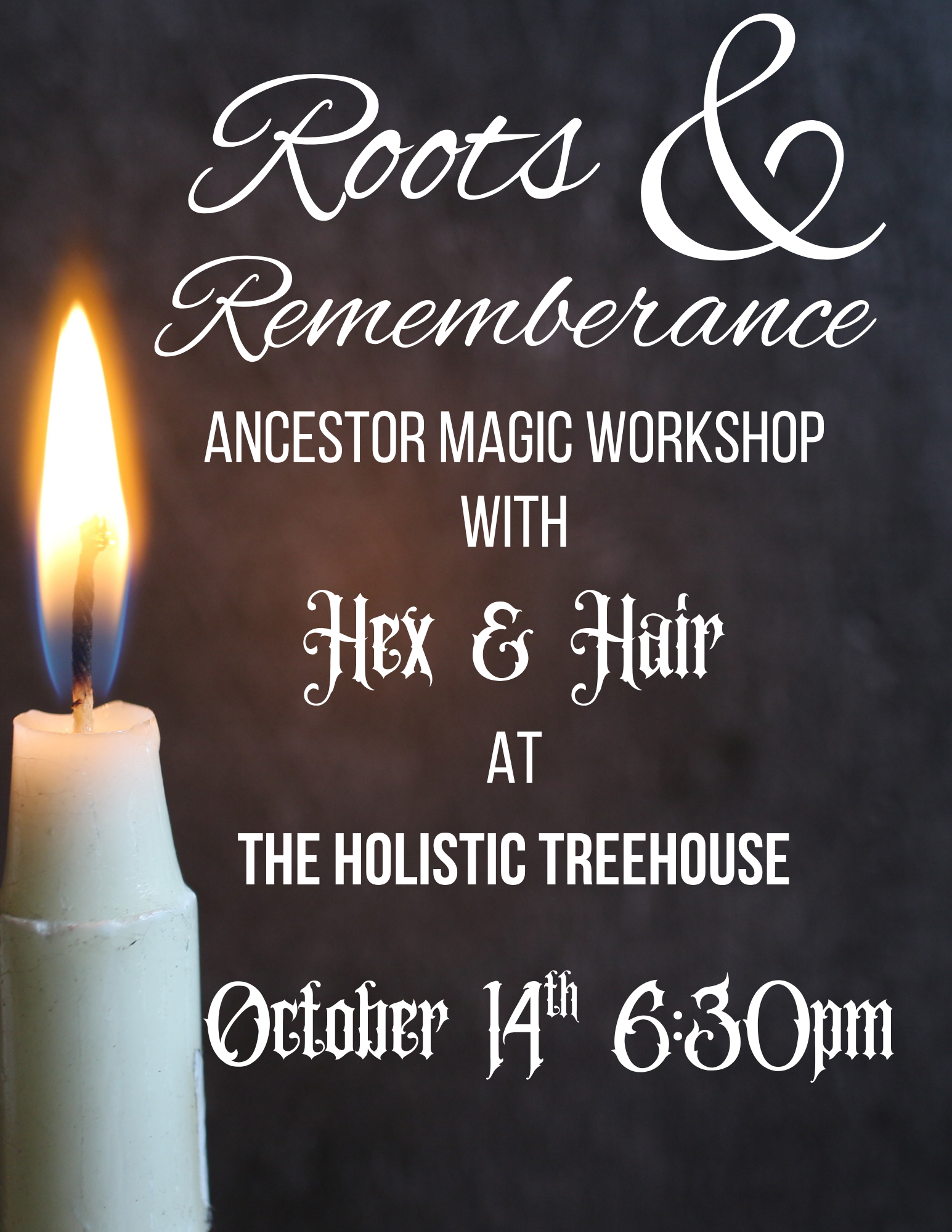 Roots &amp; Remembrance : Ancestor Magic Workshop with Jennie Tack of Hex &amp; Hair 