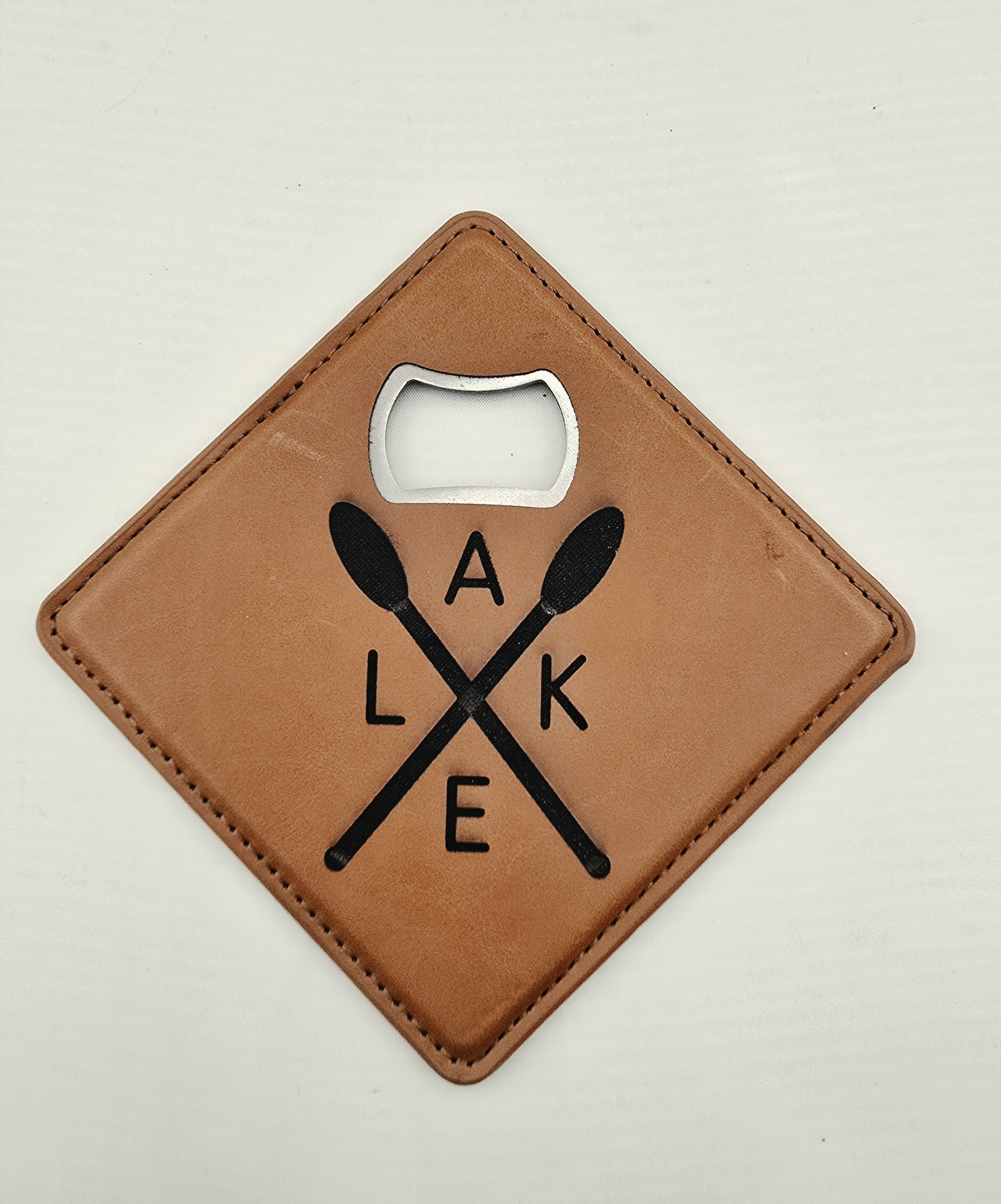 Leather Coaster / Bottle Opener / Fridge Magnet