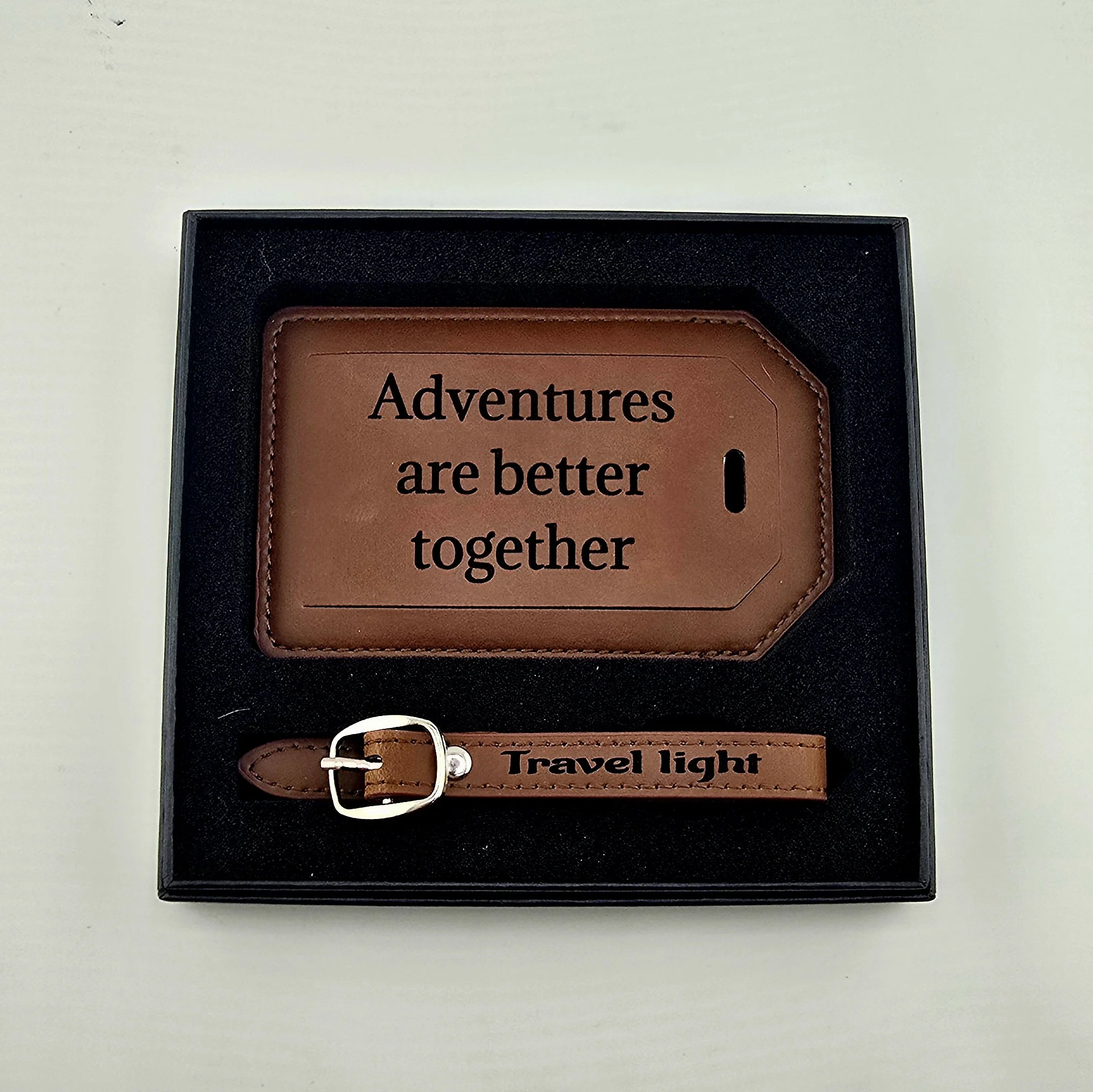 Leather Luggage Tags