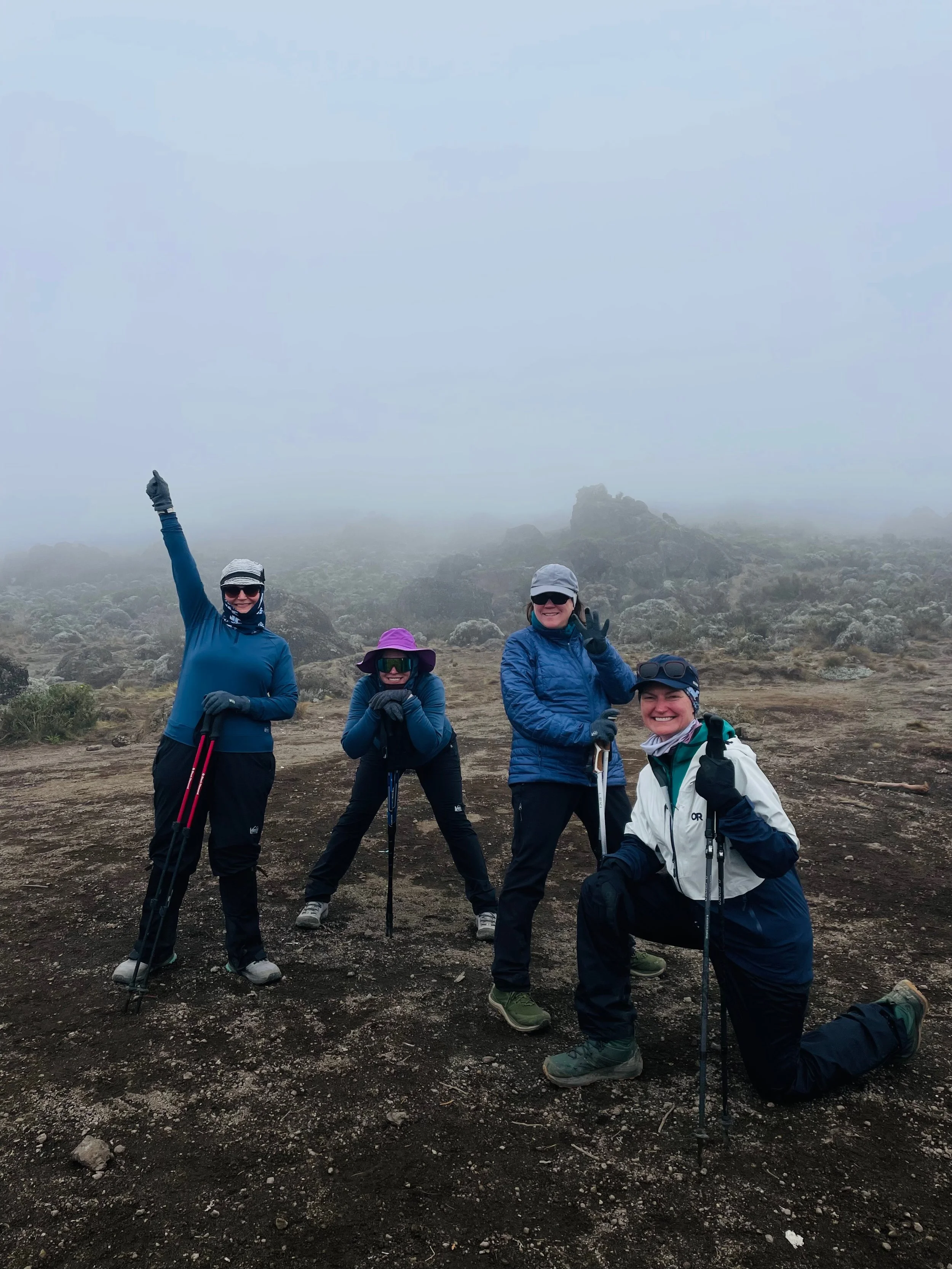 We worked hard on our "pose game" for group shots - this one is my favorite.