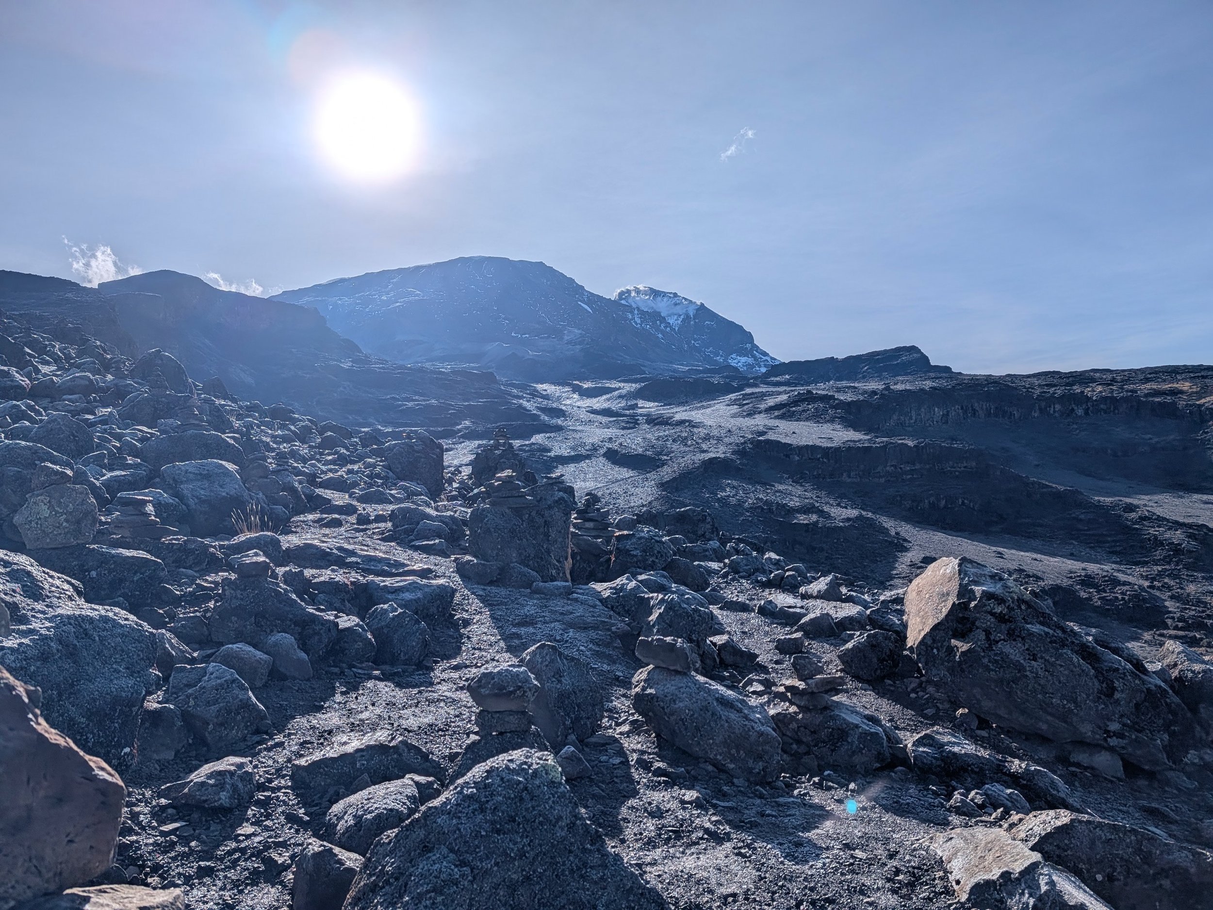 Sometimes we felt like we were in The Martian.