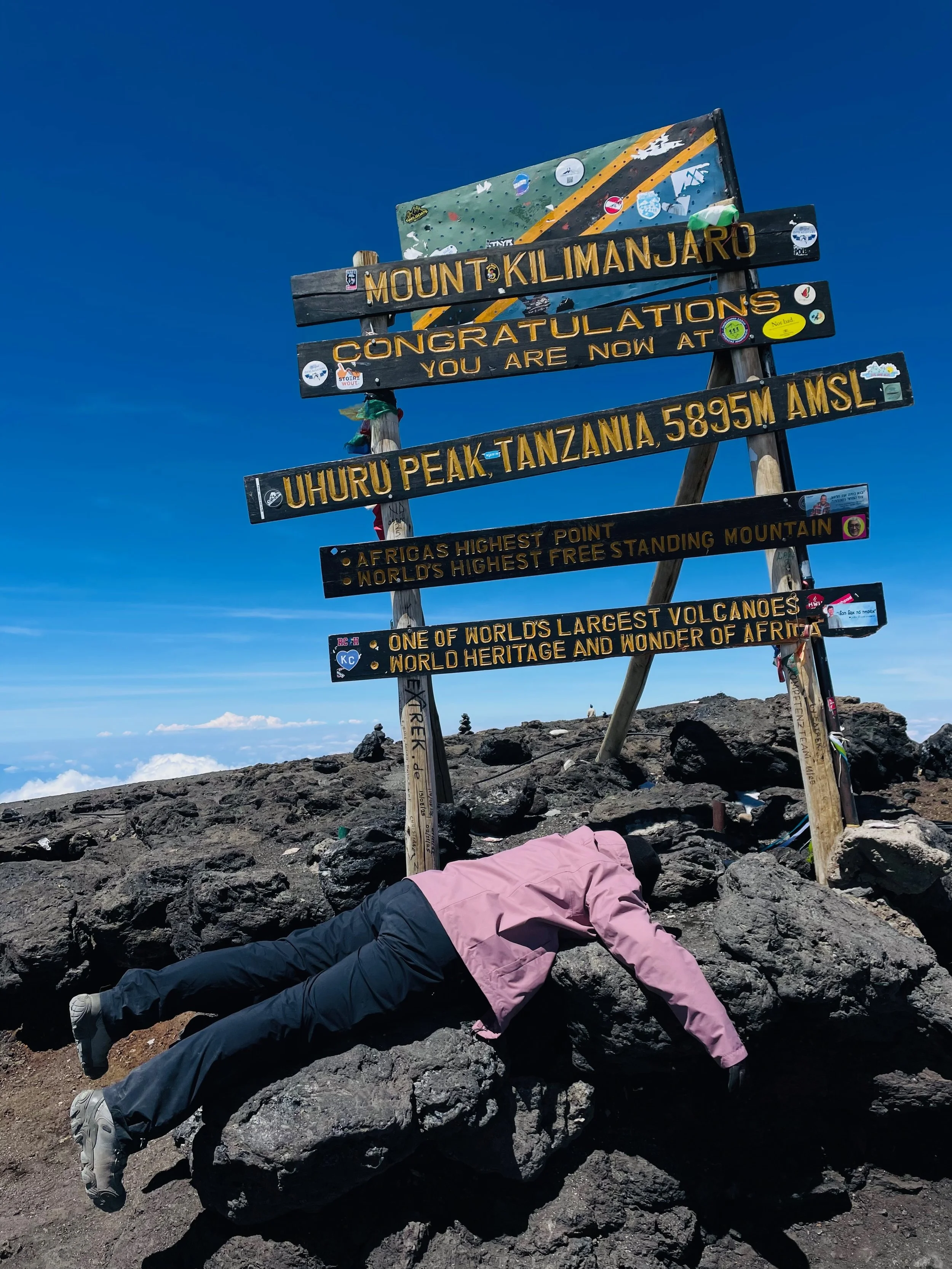 This is the most accurate depiction of how I felt upon reaching the summit.