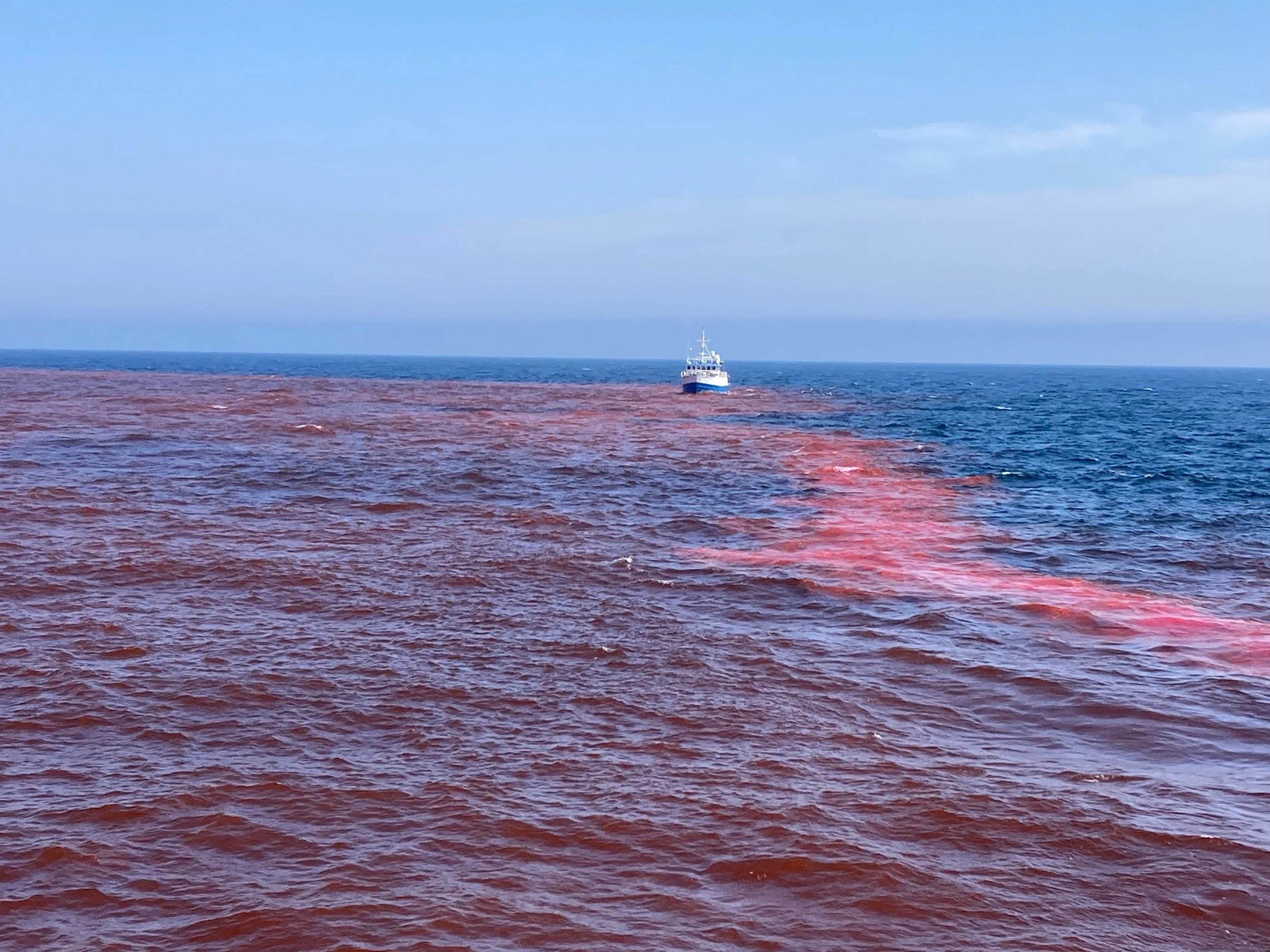R/V Connecticut in the patch