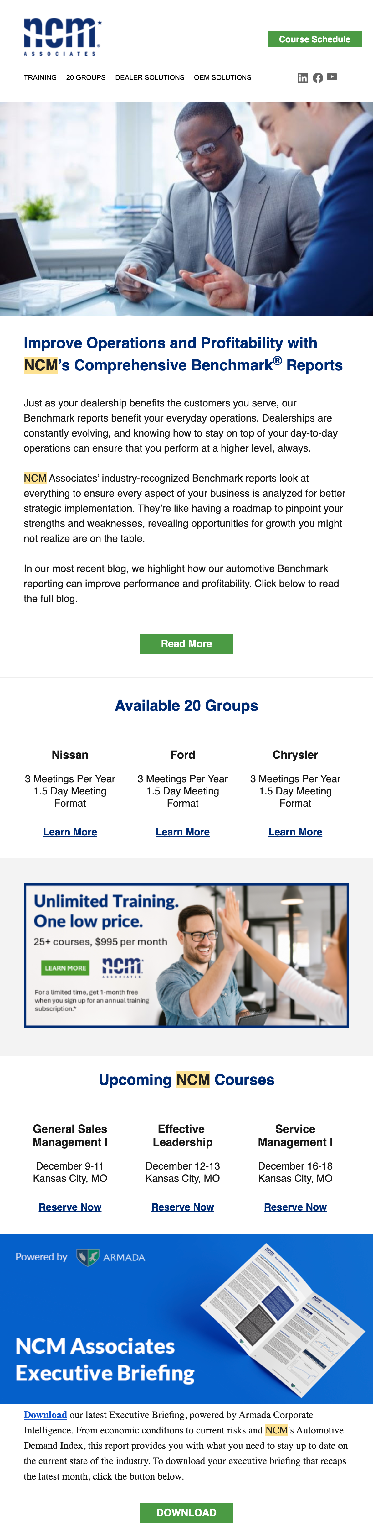 NCM Associates | October 2024 Marketing Email