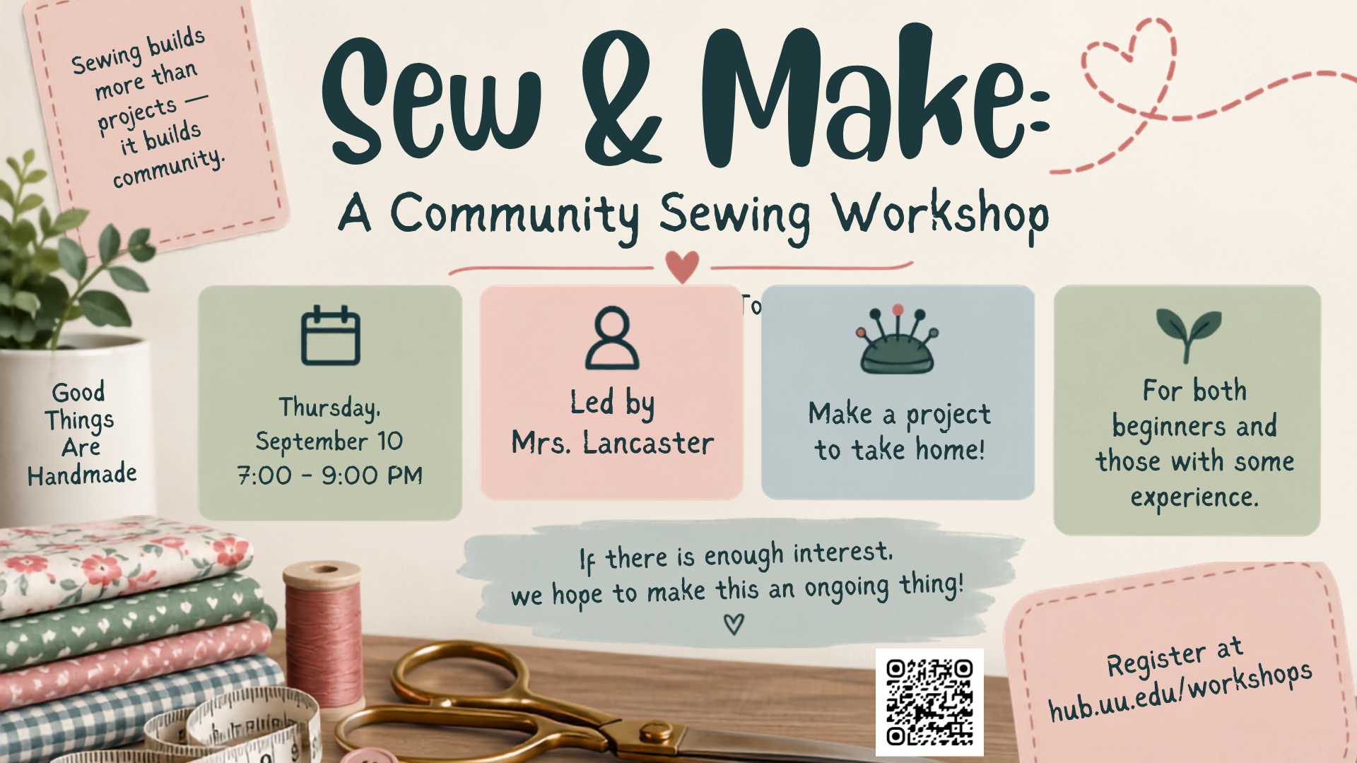 Sew & Make Workshop