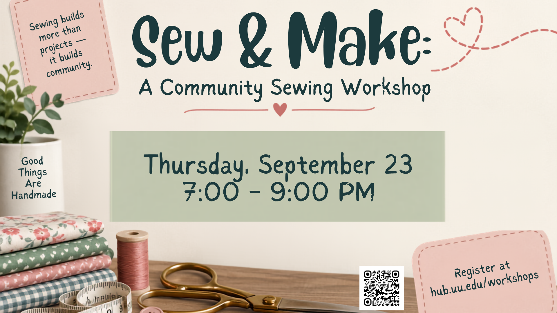 Sew &amp; Make Workshop