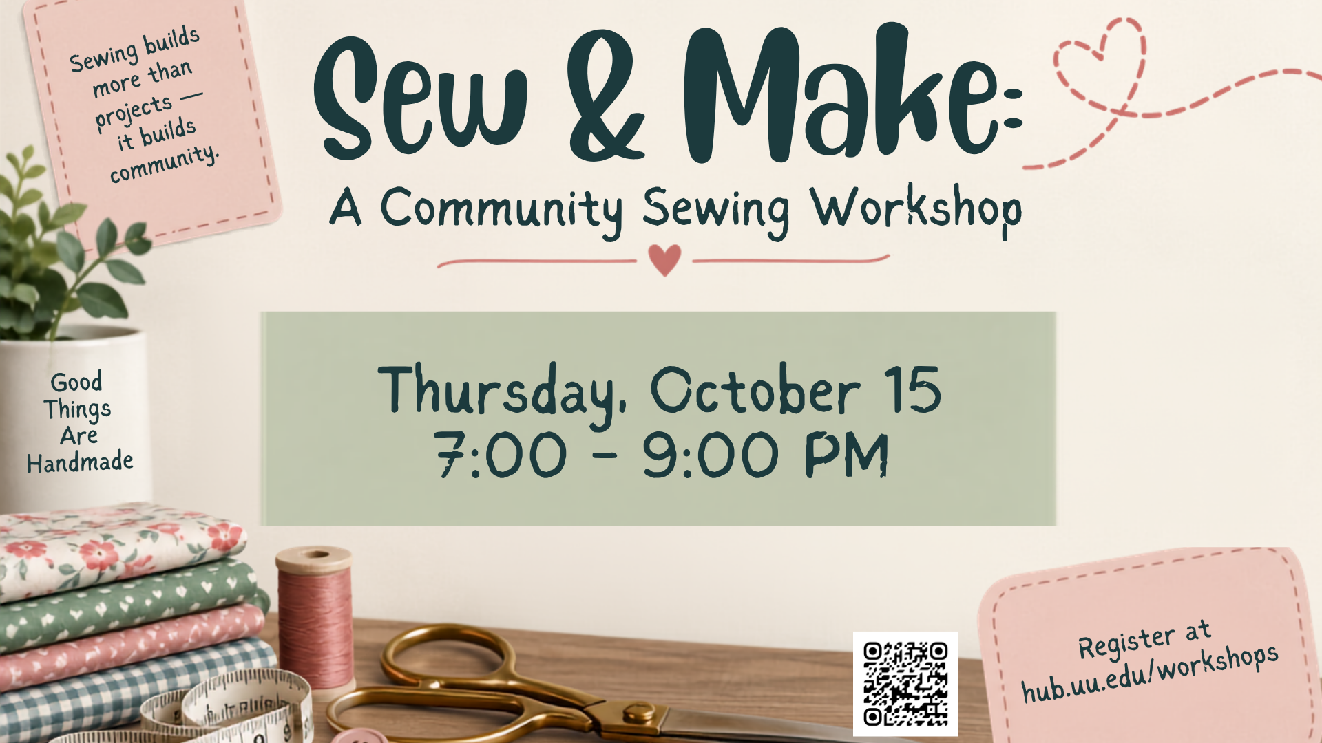 Sew &amp; Make Workshop