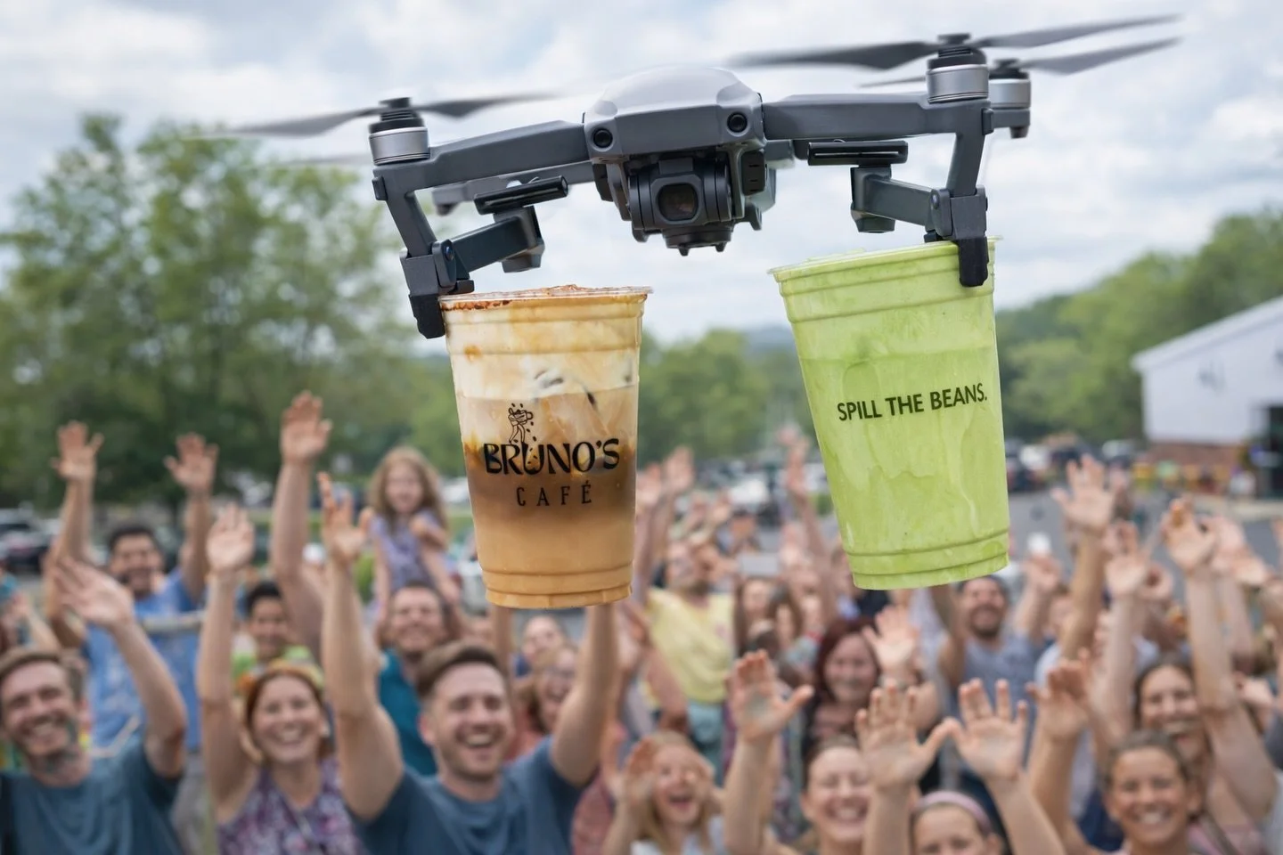 New at Bruno&rsquo;s: Drone Delivery. 🚁☕️

Because sometimes you don&rsquo;t have time to come to Bruno&rsquo;s&hellip; and Bruno&rsquo;s should come to you.

Starting today, Bruno&rsquo;s by air. Delivered straight from our Unionville or Southbury 