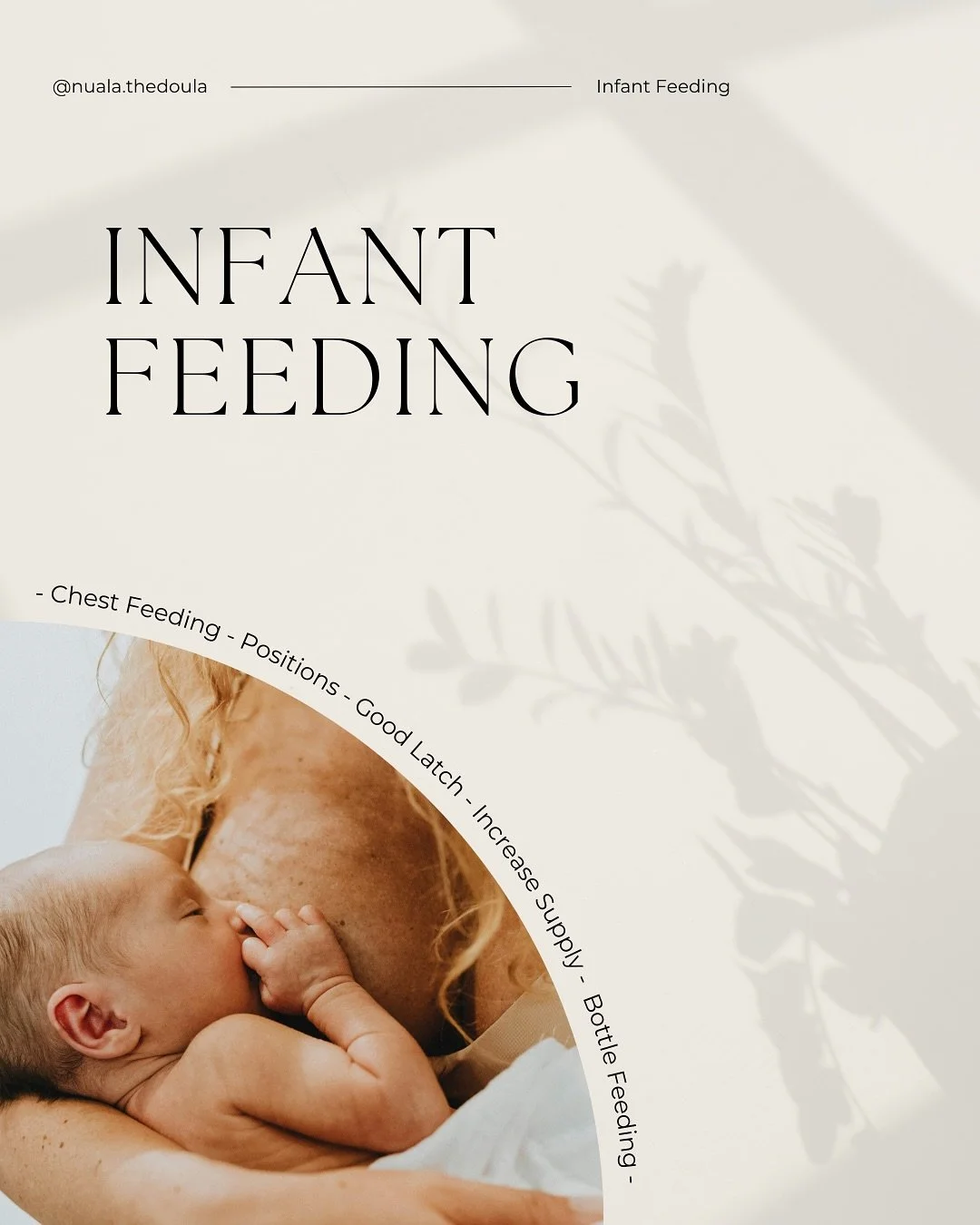 Feeding your baby creates a special time for bonding✨
.
Whether you are breast/chest feeding or bottle feeding, there can be challenges - but always remember you&rsquo;re not alone 🫶🏼 a doula can offer suggestions or just be there to hold space for