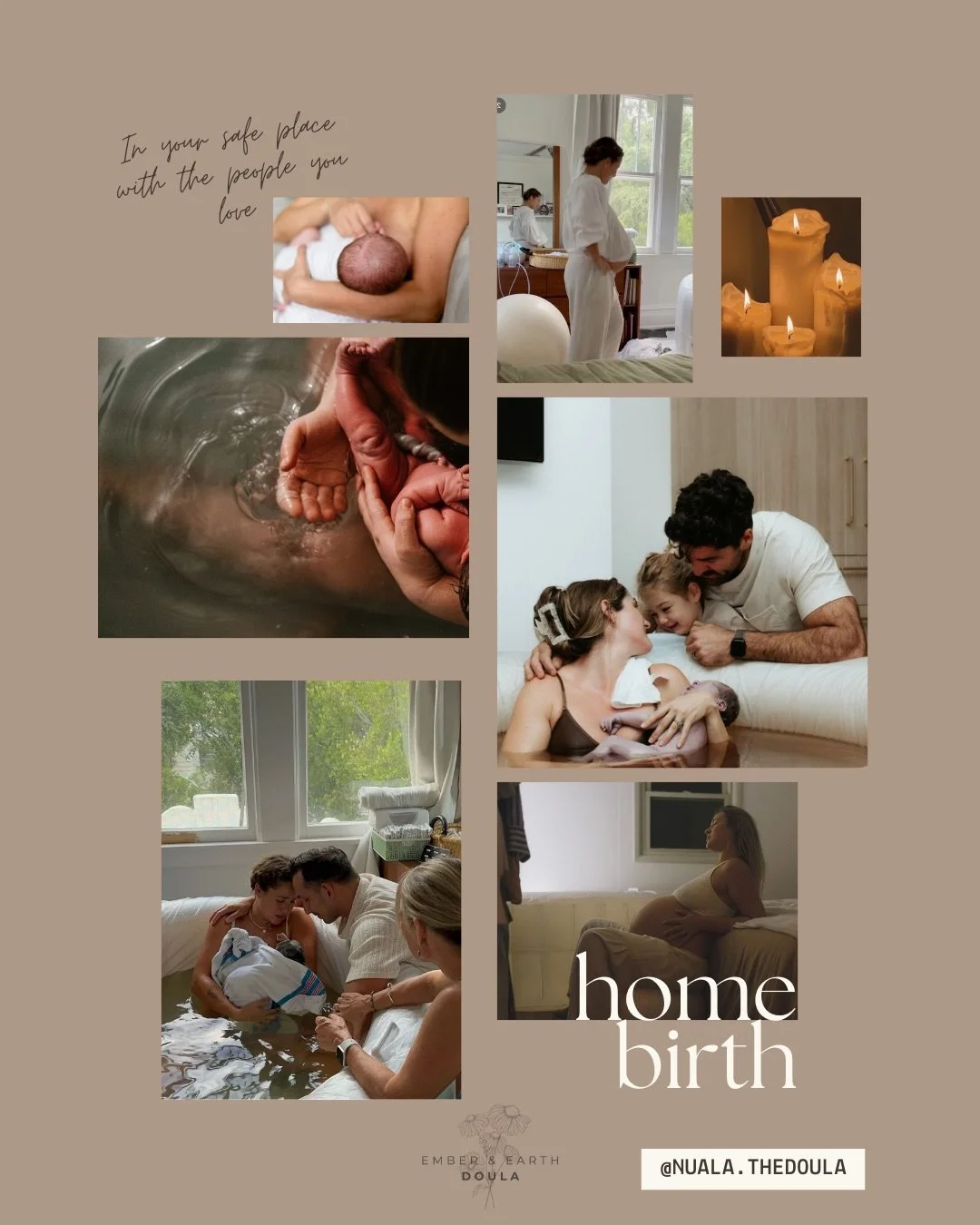 Birth mood board&mdash;which is your vibe?🌟 

Envisioning the setting, the environment, and the people and creating a birth plan can empower you to have the birth you&rsquo;ve been dreaming of🌟

Create your 2026 birth mood board and save this for i