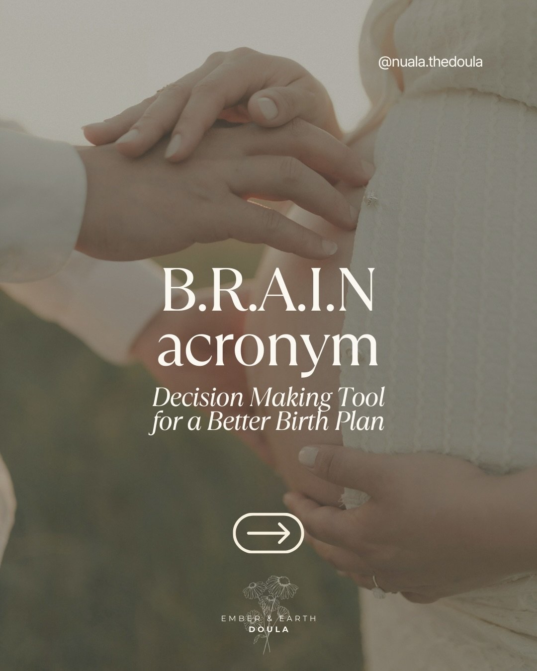 B.R.A.I.N💛

What does it mean and how can this help you✨

Using this acronym when making those tough decisions can help you achieve what truly aligns with your core values💫

Save this for later🌟 
.
.
. 
#doula #birthsupport #positivebirth #pregnan