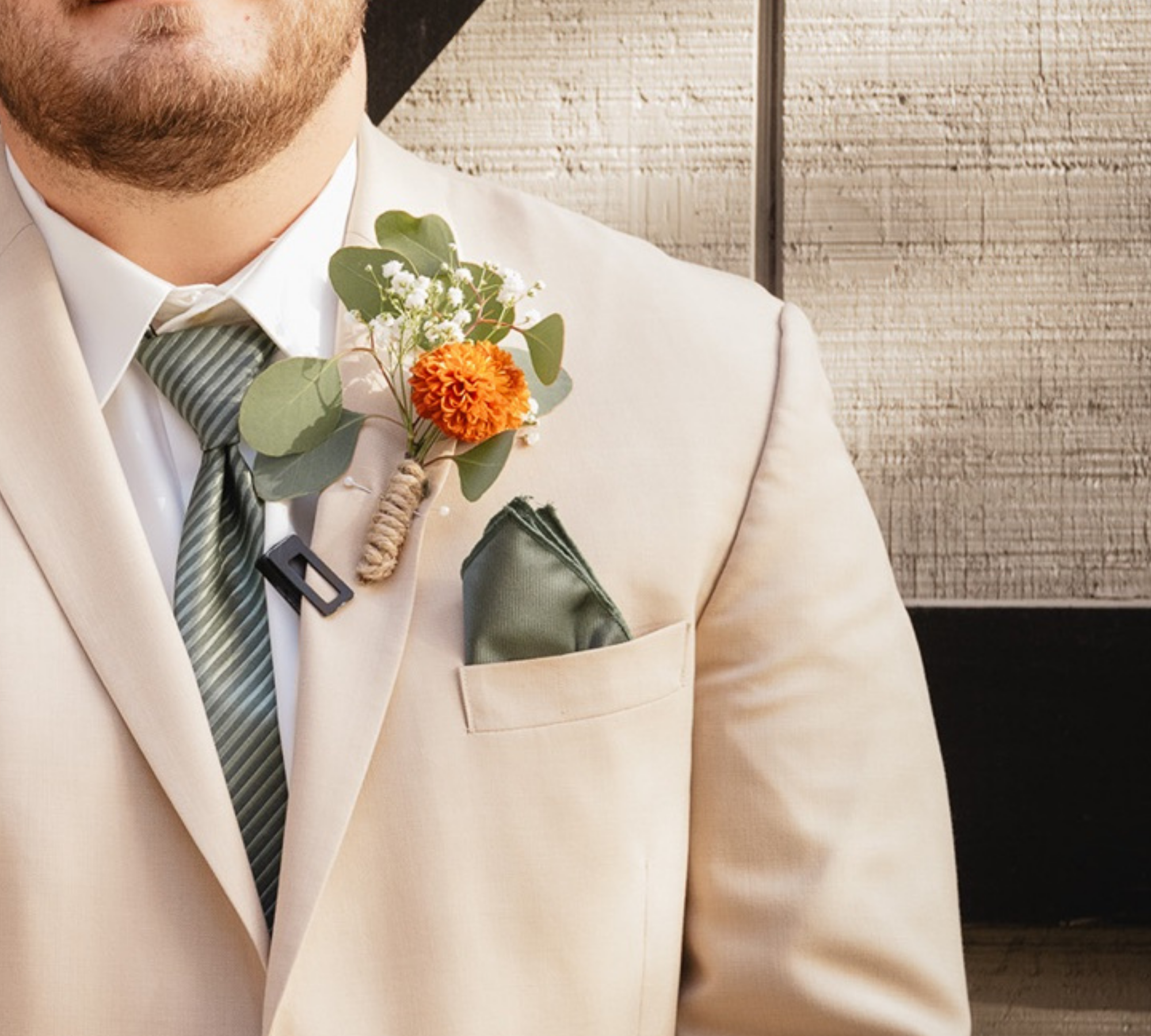Garden Fresh Boutonnière 
