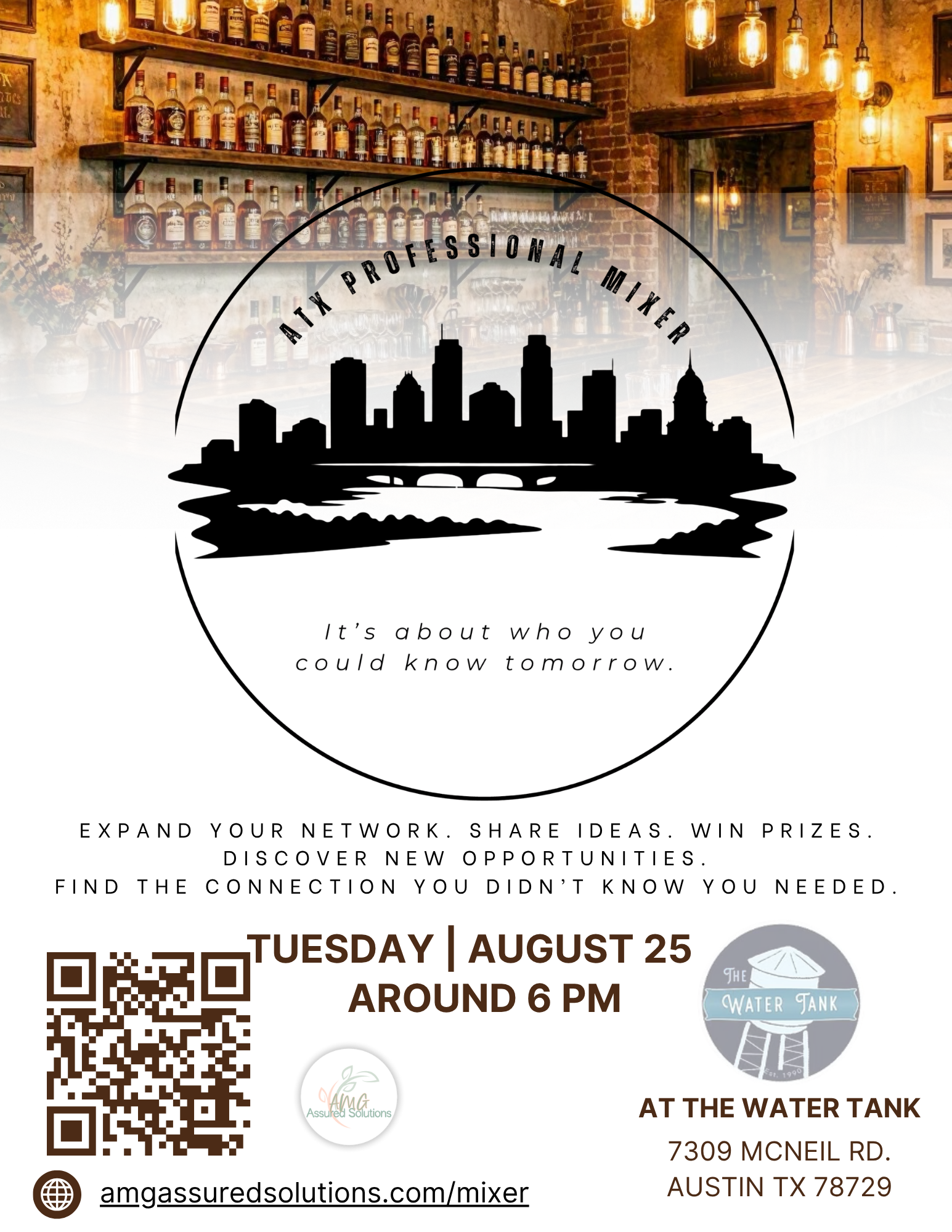ATX Professional Mixer at The Water Tank | August 25, 2026