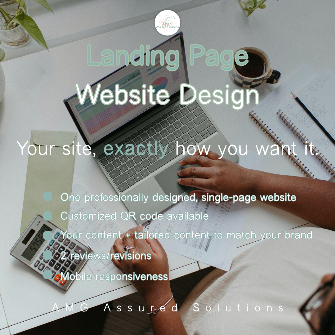 Landing Page Website Design