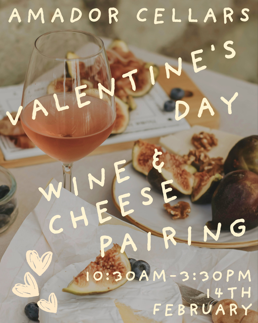Valentine's Day Wine & Cheese Pairing