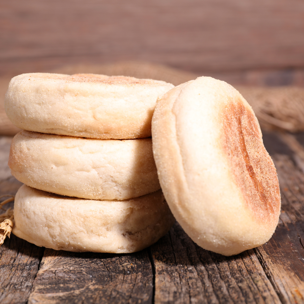Sourdough English Muffins