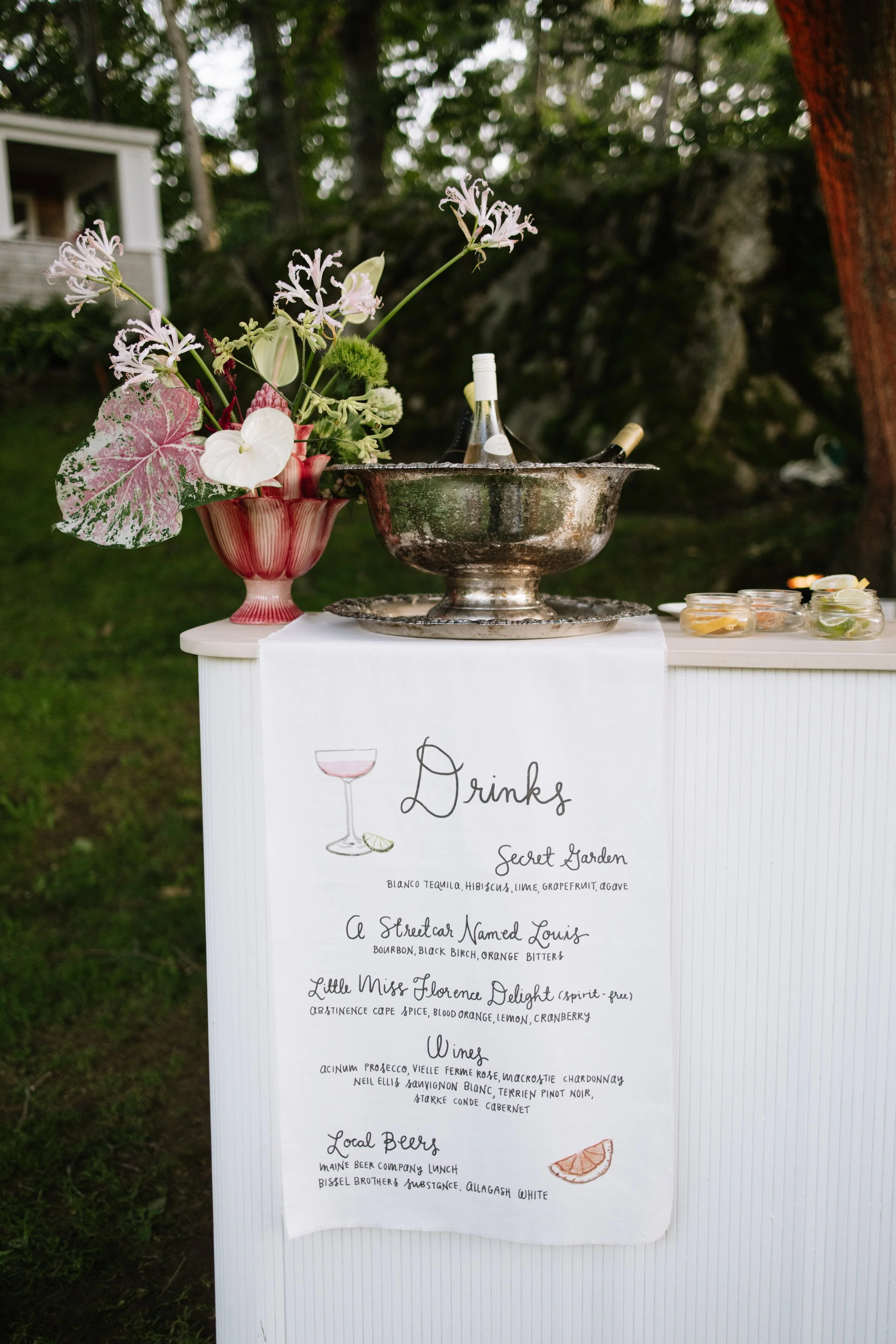 Romantic unique wedding rentals from AFA Rentals. 