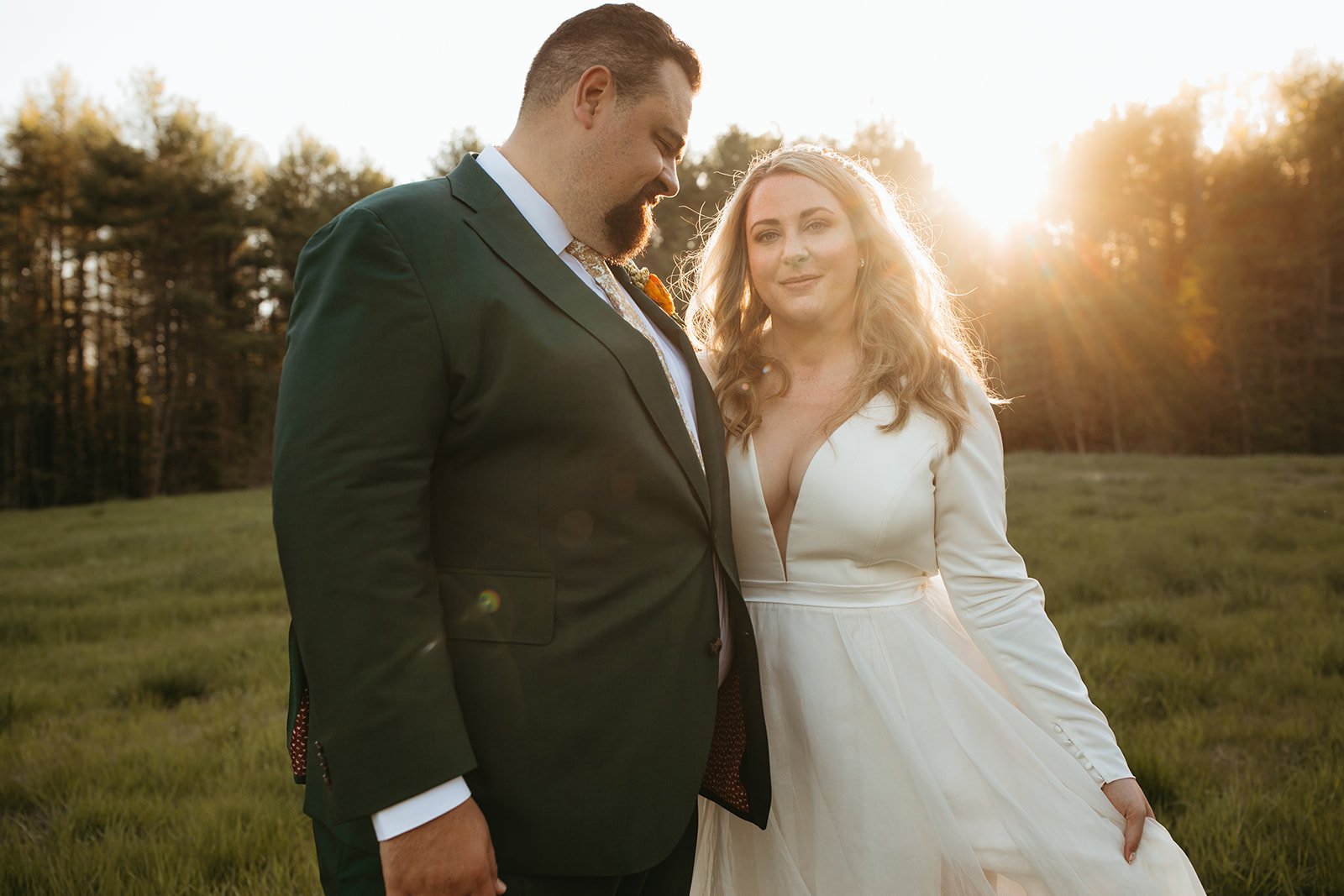 Lucie and Dave’s Wedding at Flanagan Farm | Buxton,&nbsp;ME