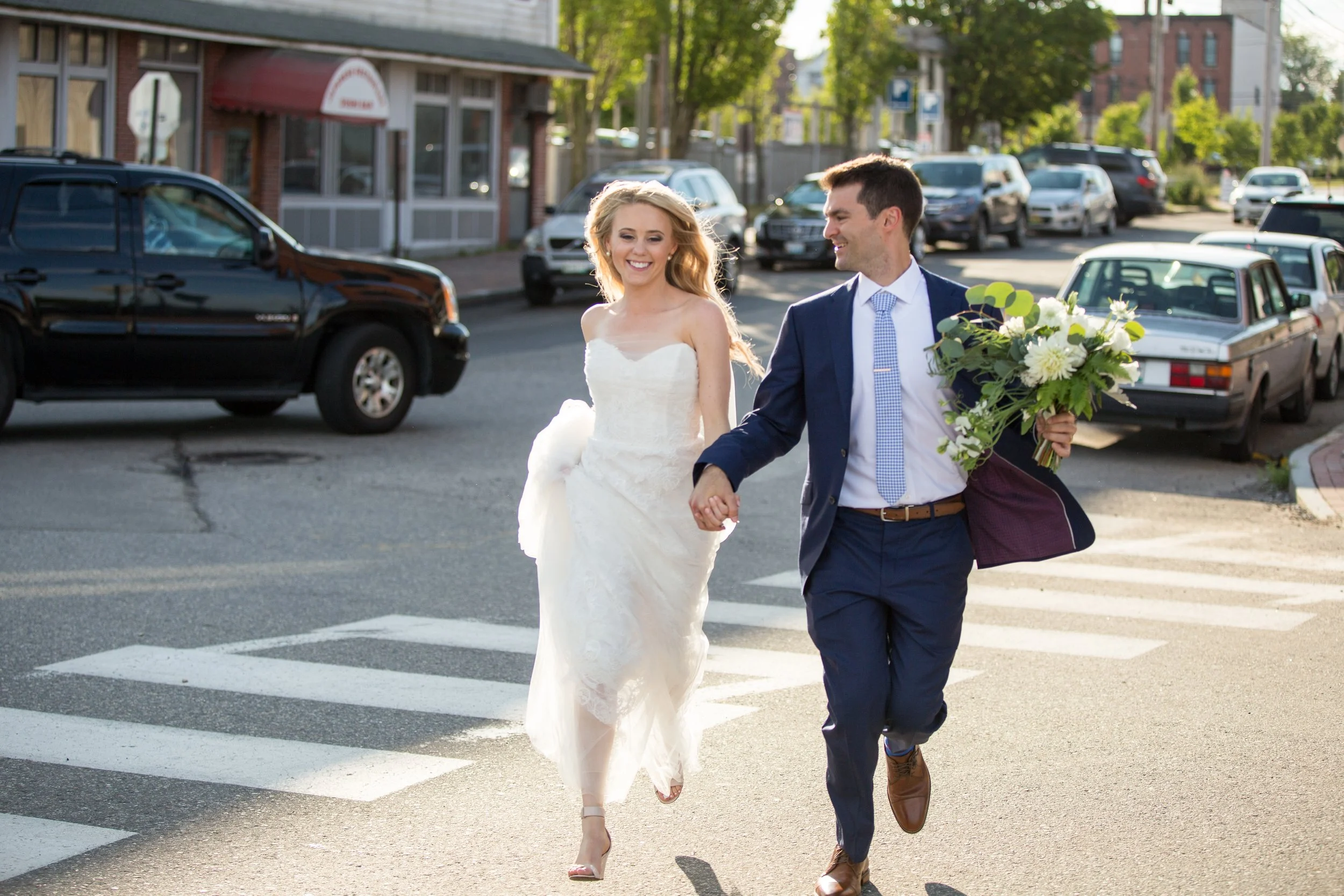 Joe and Alyson’s Modern Ocean Gateway Wedding | Portland,&nbsp;Maine