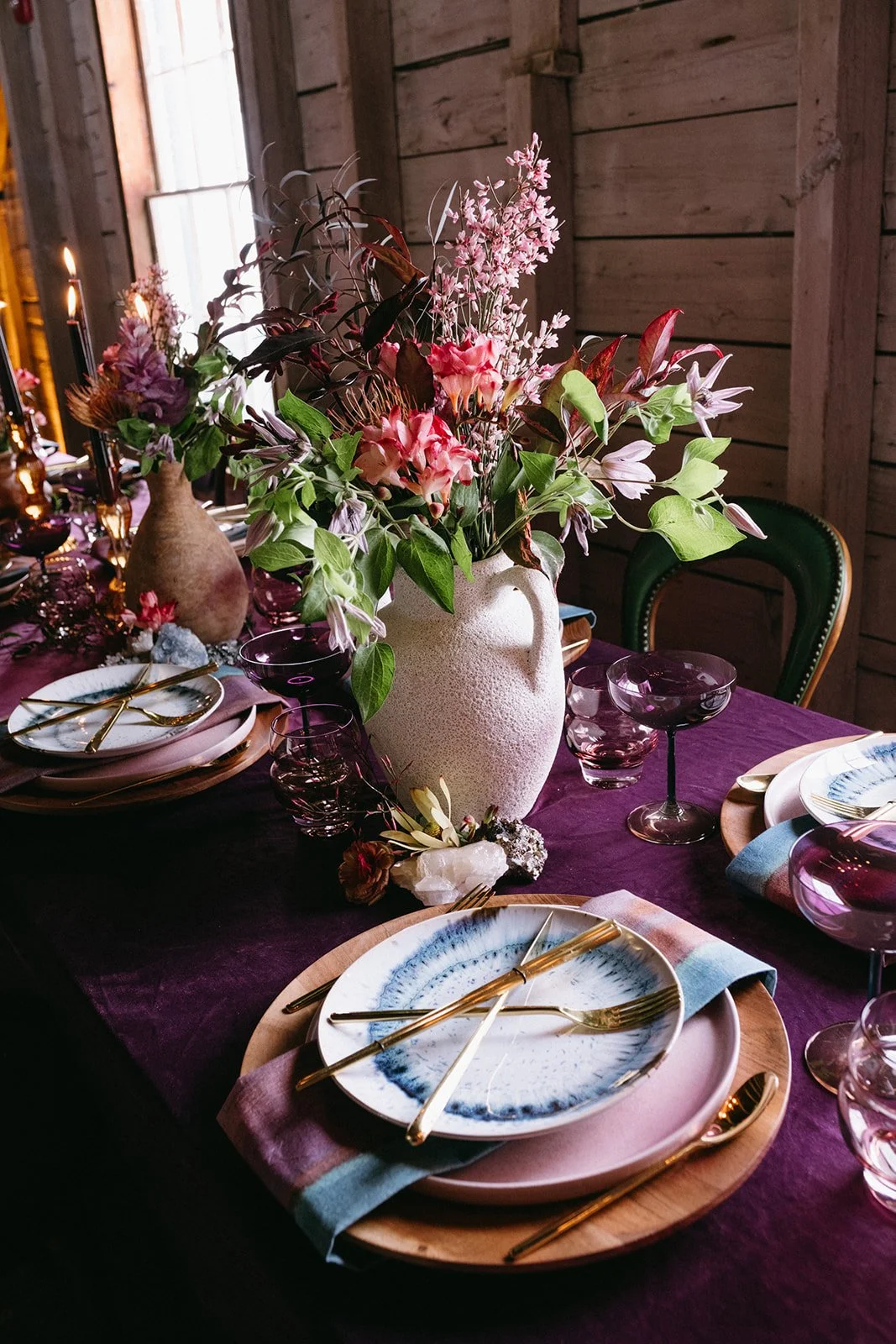 Ethereal nomadic wedding rentals from AFA Rentals. 