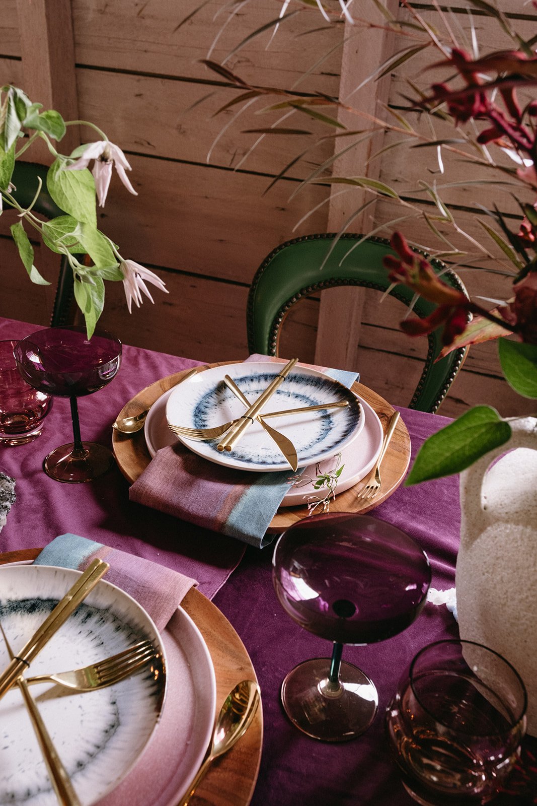 Ethereal nomadic wedding rentals from AFA Rentals. 