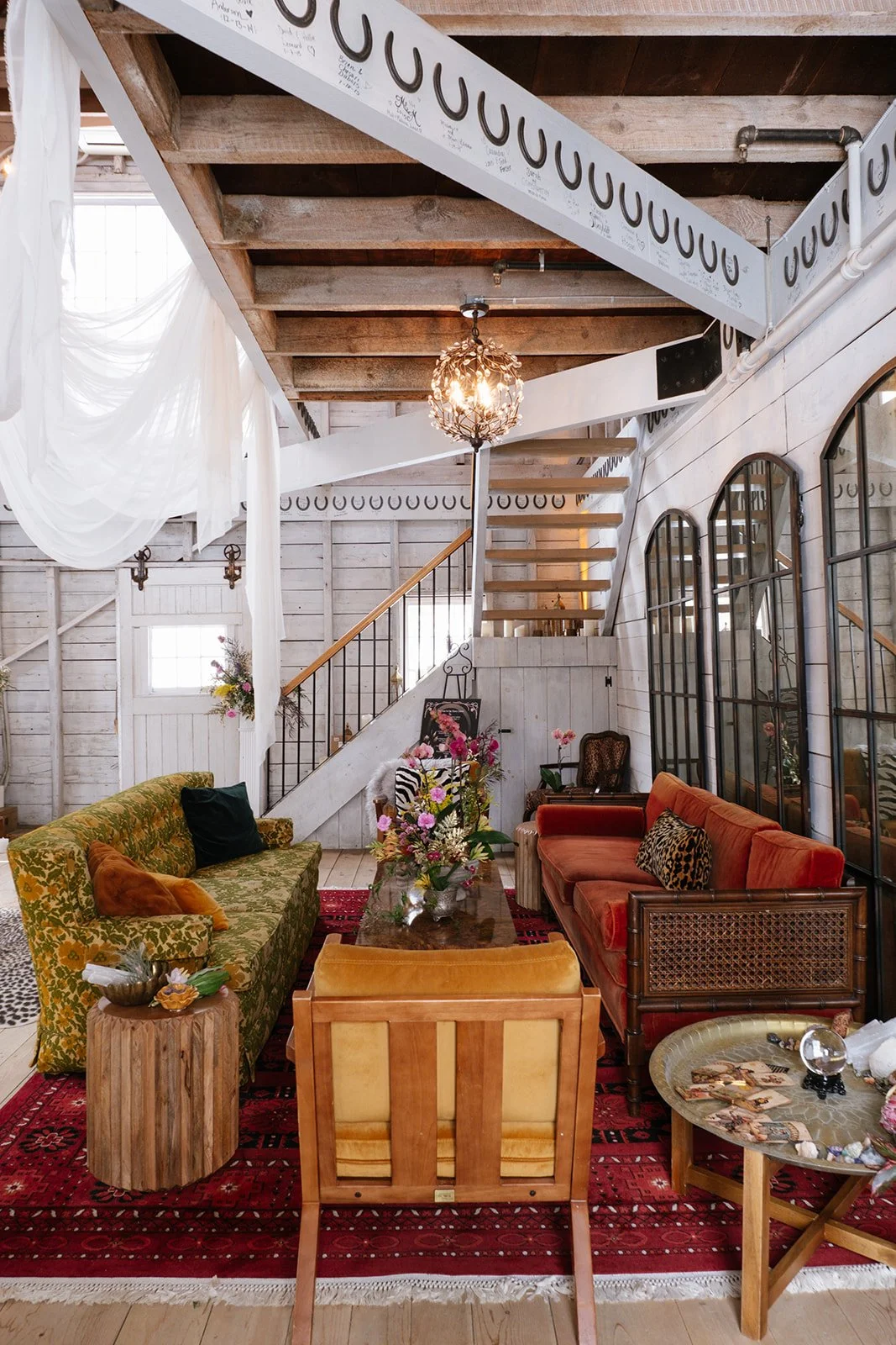 Ethereal nomadic wedding rentals from AFA Rentals. 